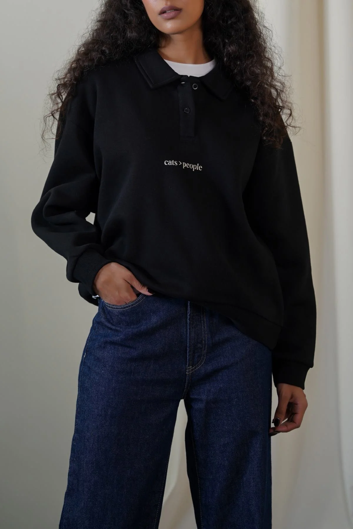 CAT SUPREMACY FLEECE POLO - Image 3
