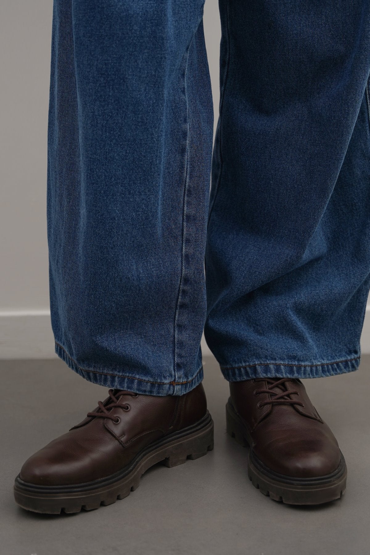 CHUNKY LEATHER BIKER BOOTS - Image 6