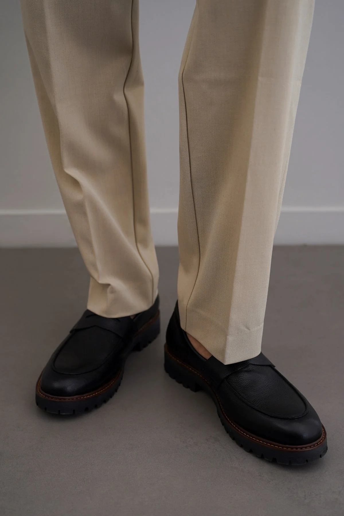 CHUNKY LEATHER LOAFERS - Image 4