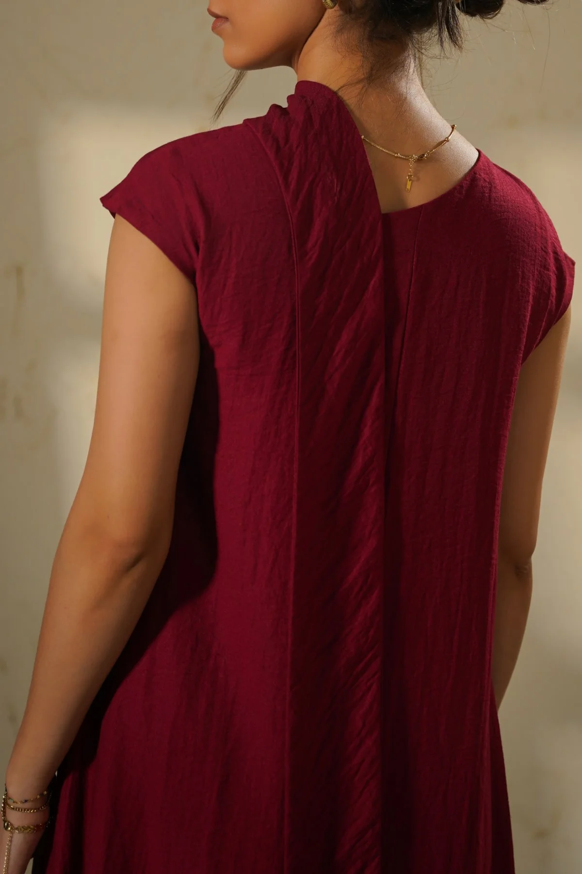 CITY DRESS WITH SCARF DETAIL - Image 5