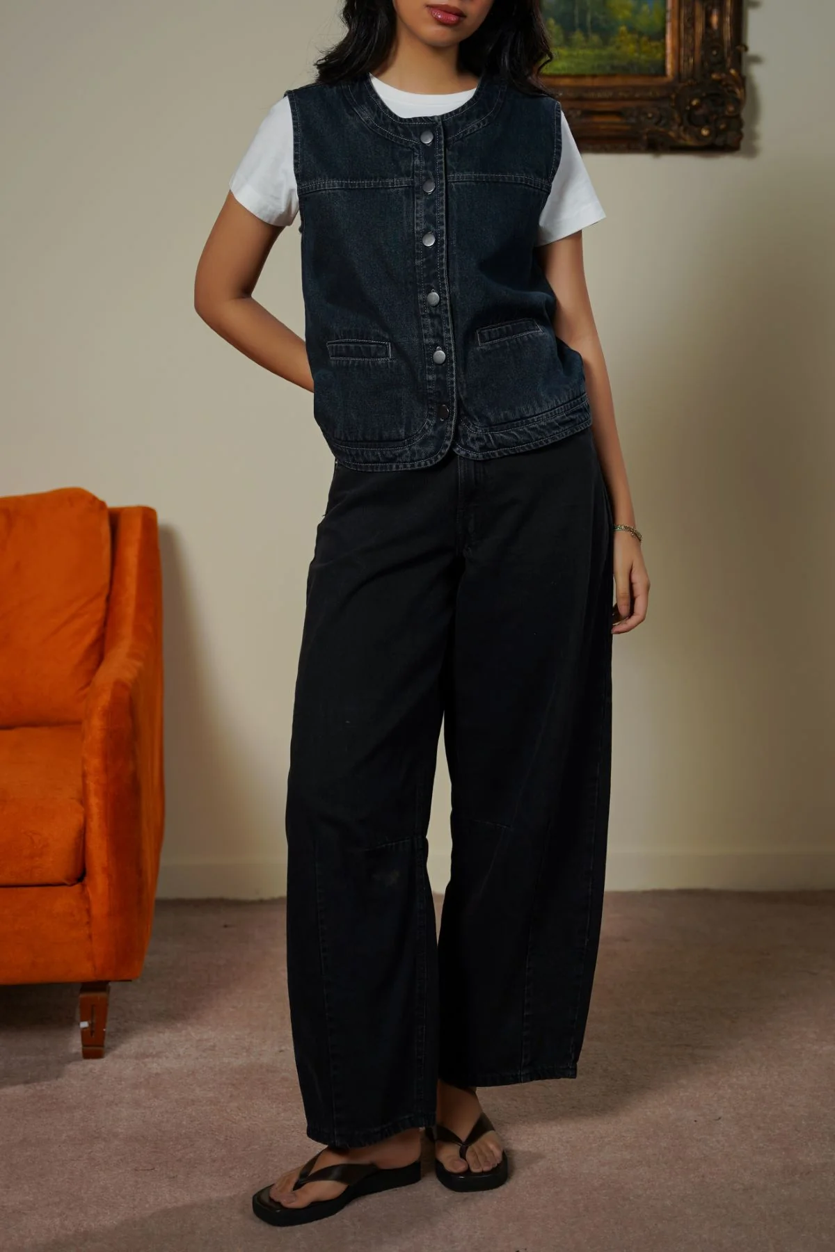 CLASSIC DENIM VEST