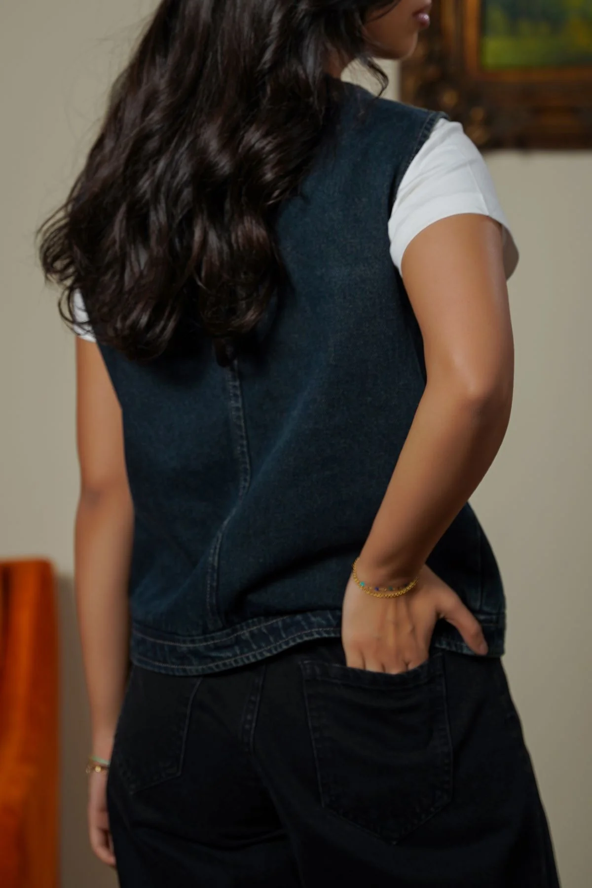 CLASSIC DENIM VEST - Image 6
