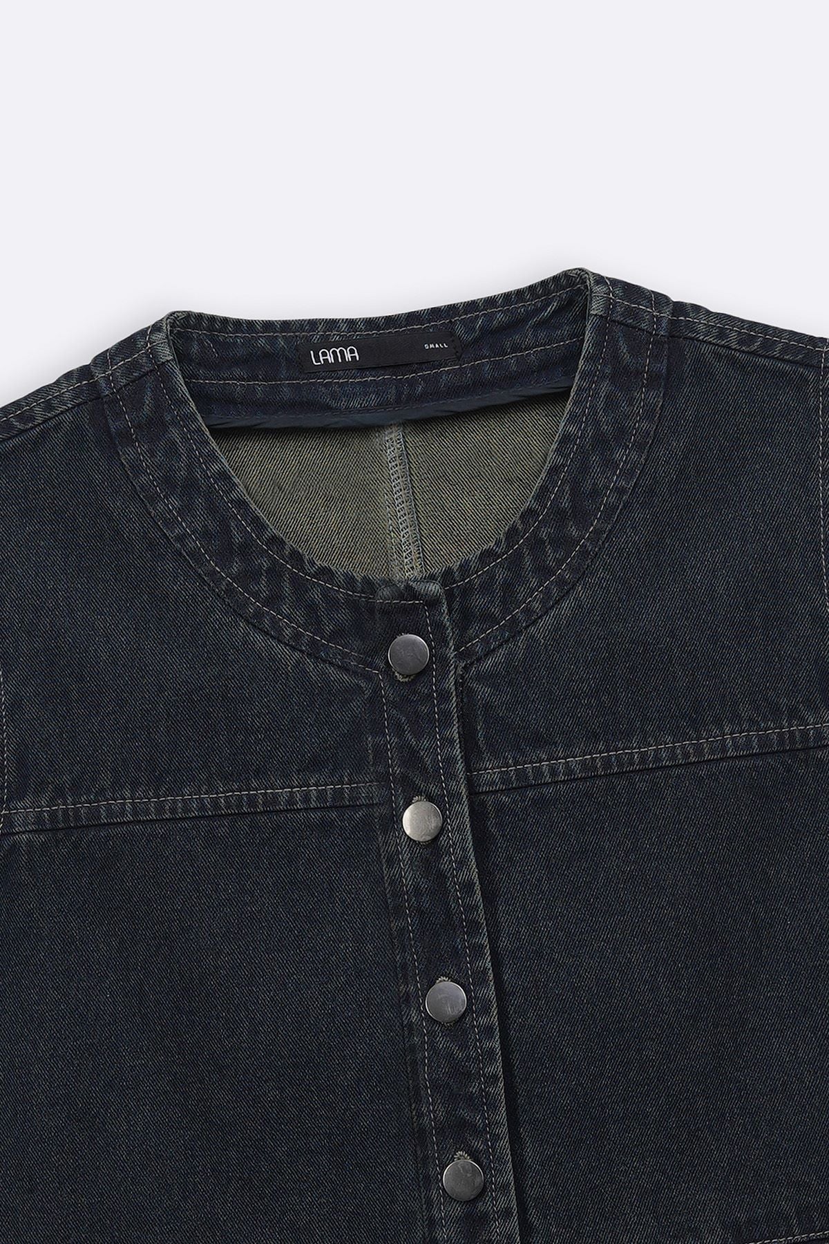 CLASSIC DENIM VEST - Image 7