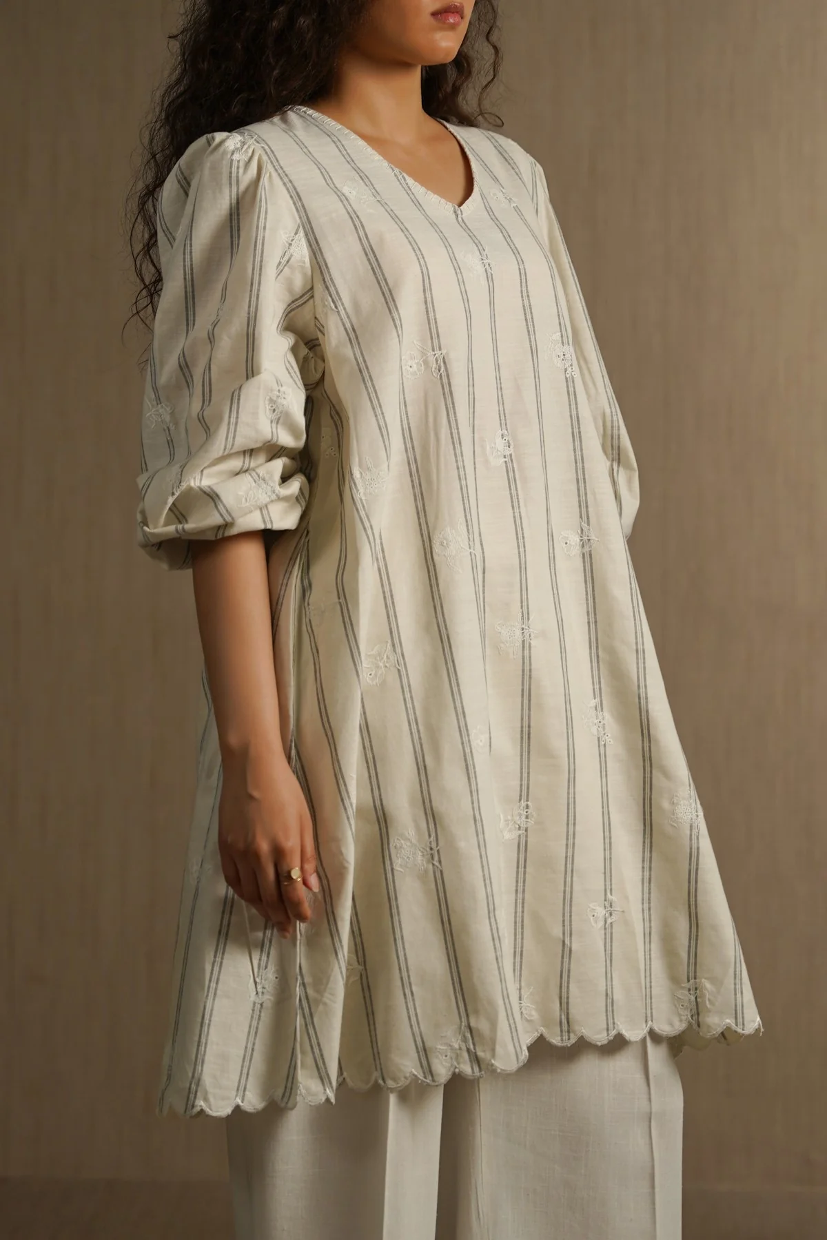 COASTAL STRIPED TUNIC