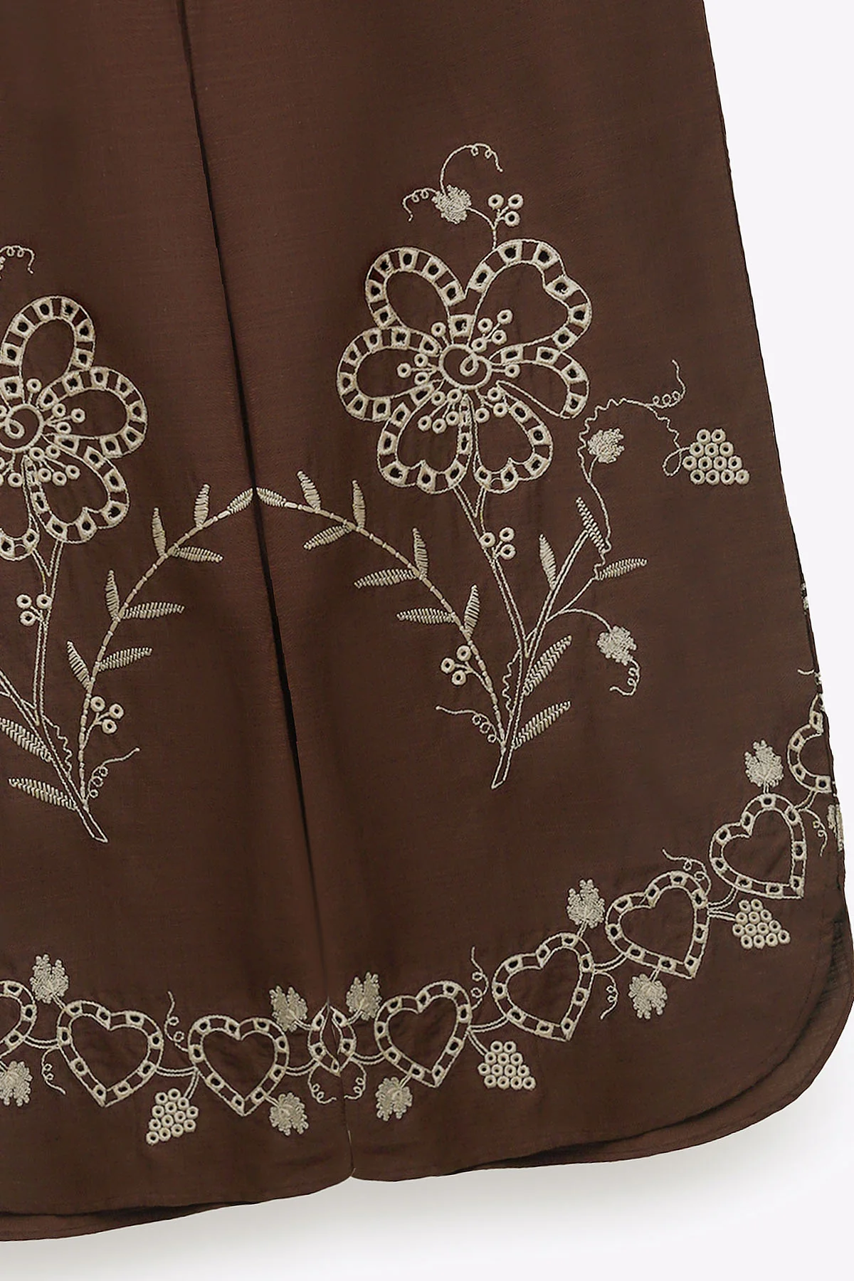 COCOA EYELET BARREL CULOTTES - Image 6