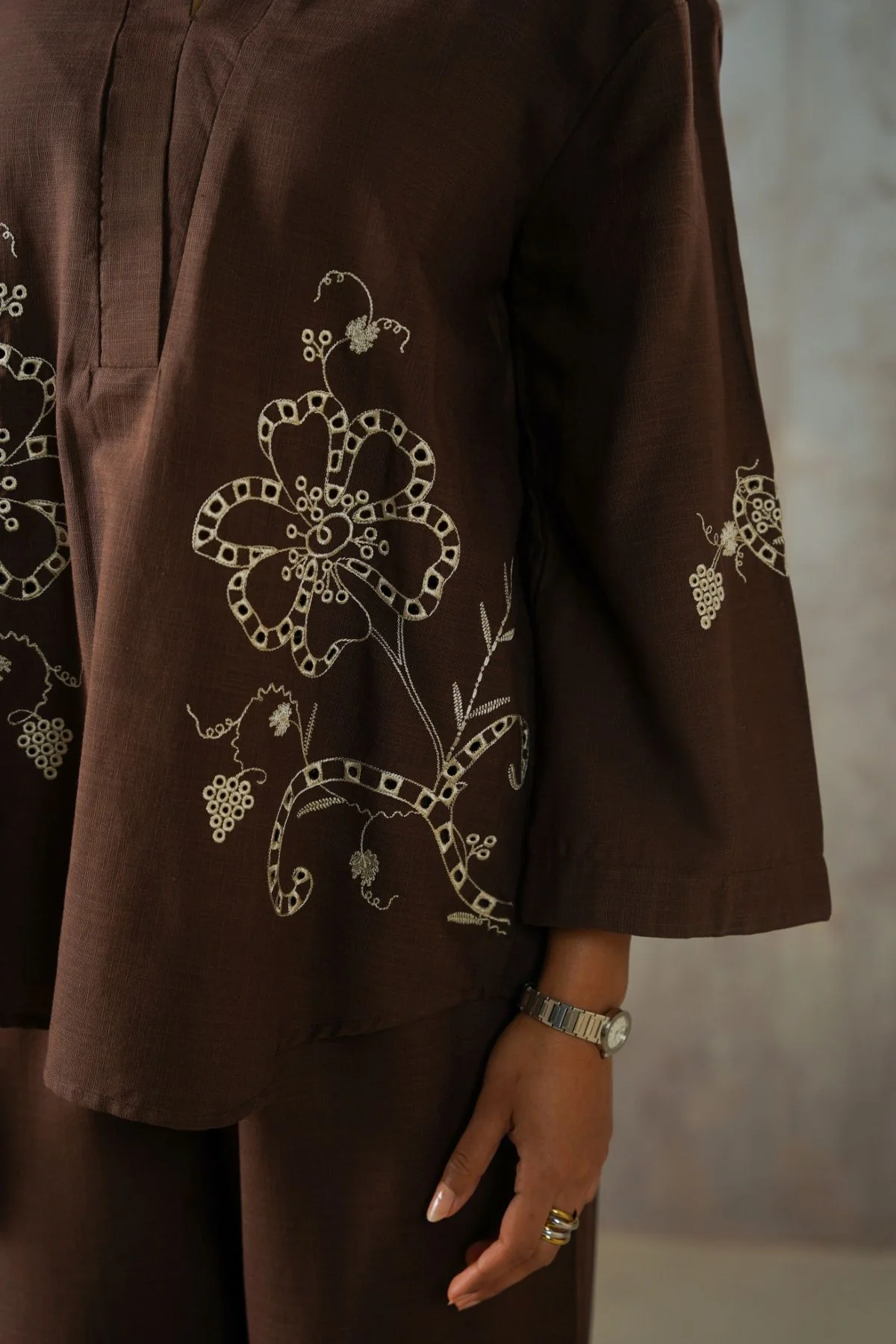 COCOA EYELET BLOUSE - Image 5