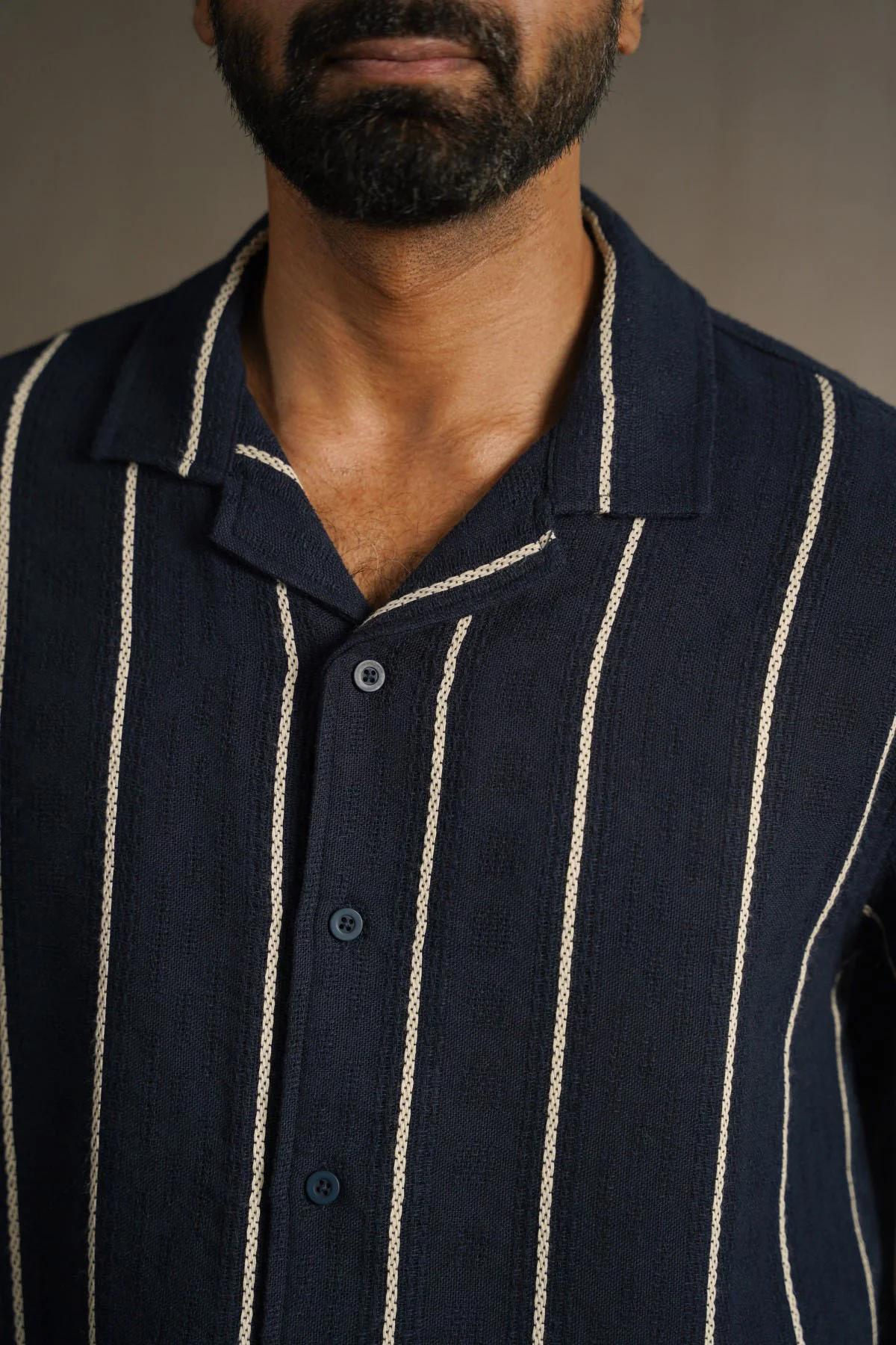 CONTRAST STRIPE SHIRT - Image 4