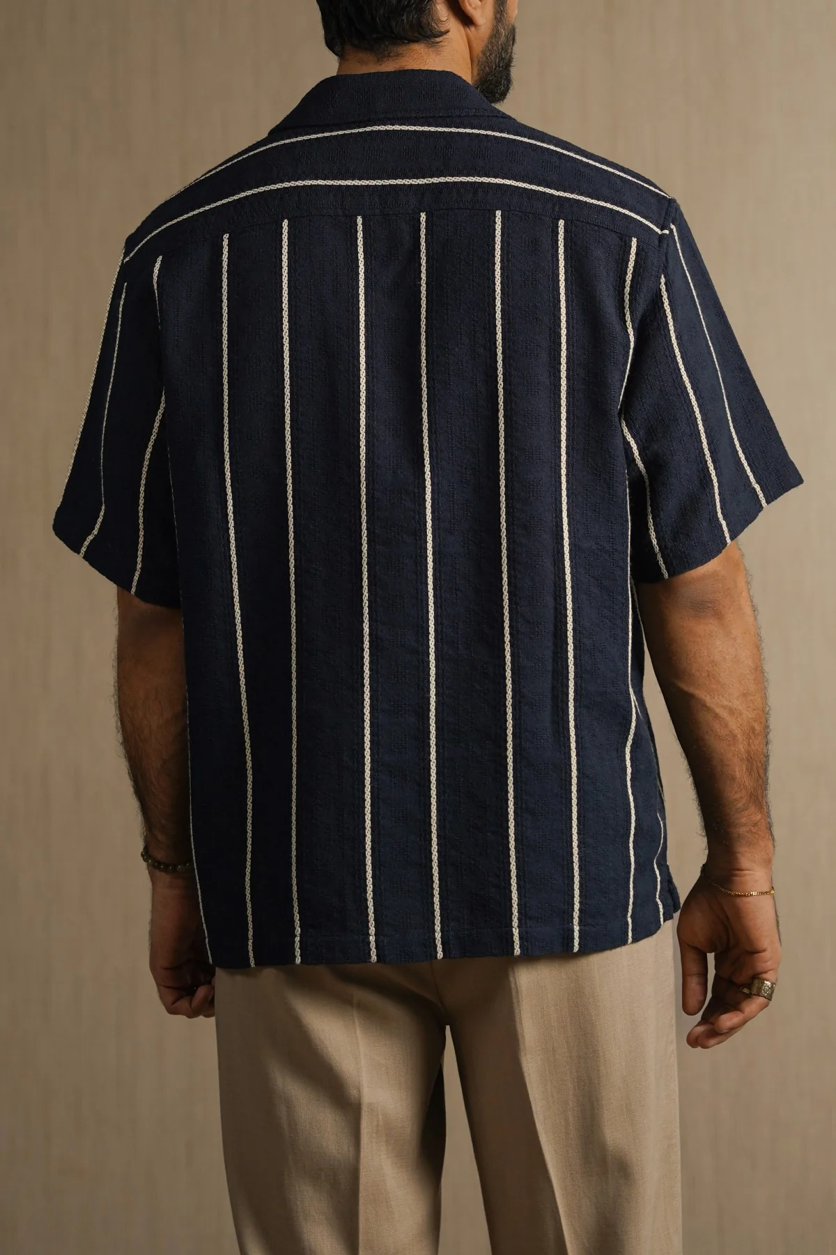 CONTRAST STRIPE SHIRT - Image 5