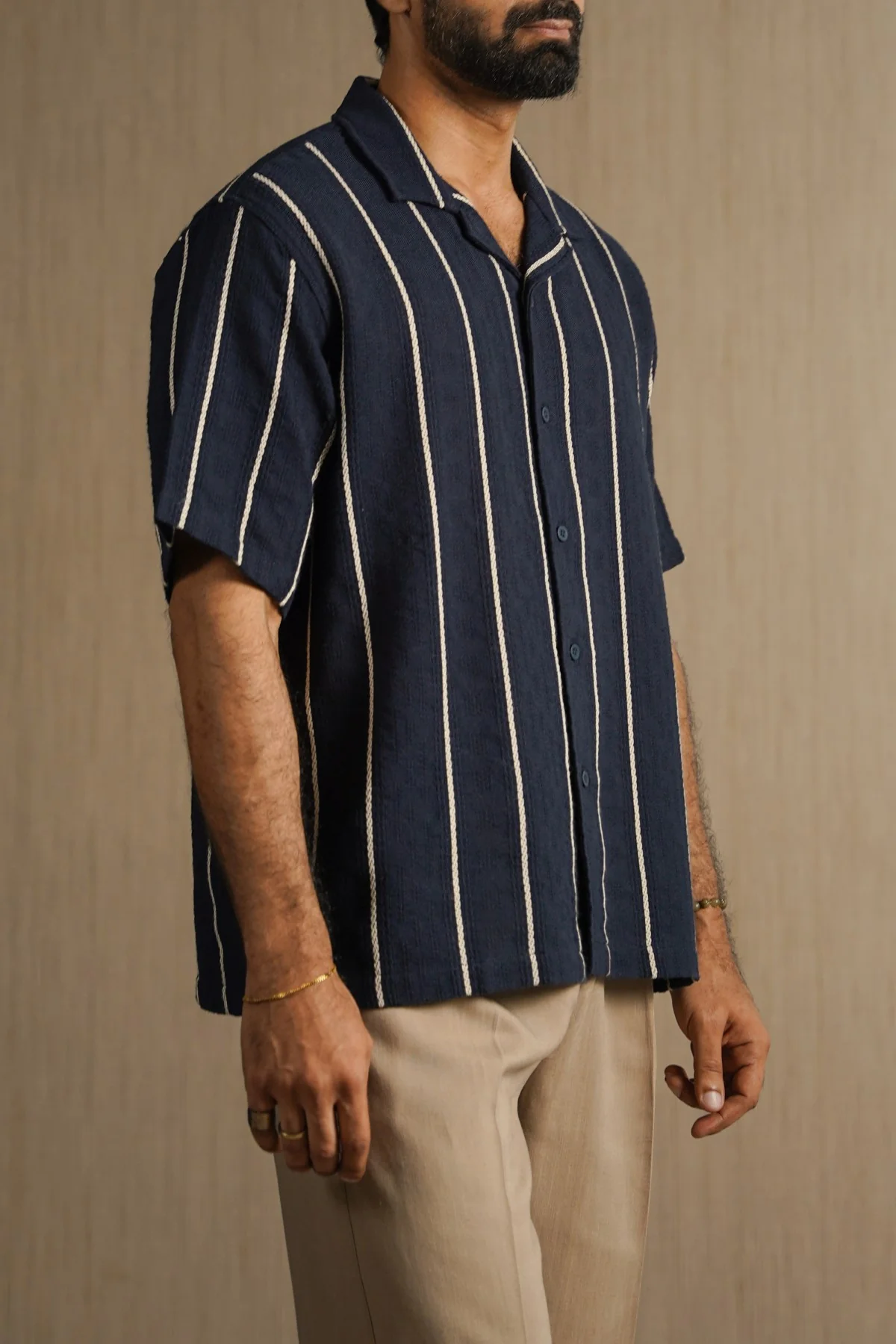 CONTRAST STRIPE SHIRT - Image 6