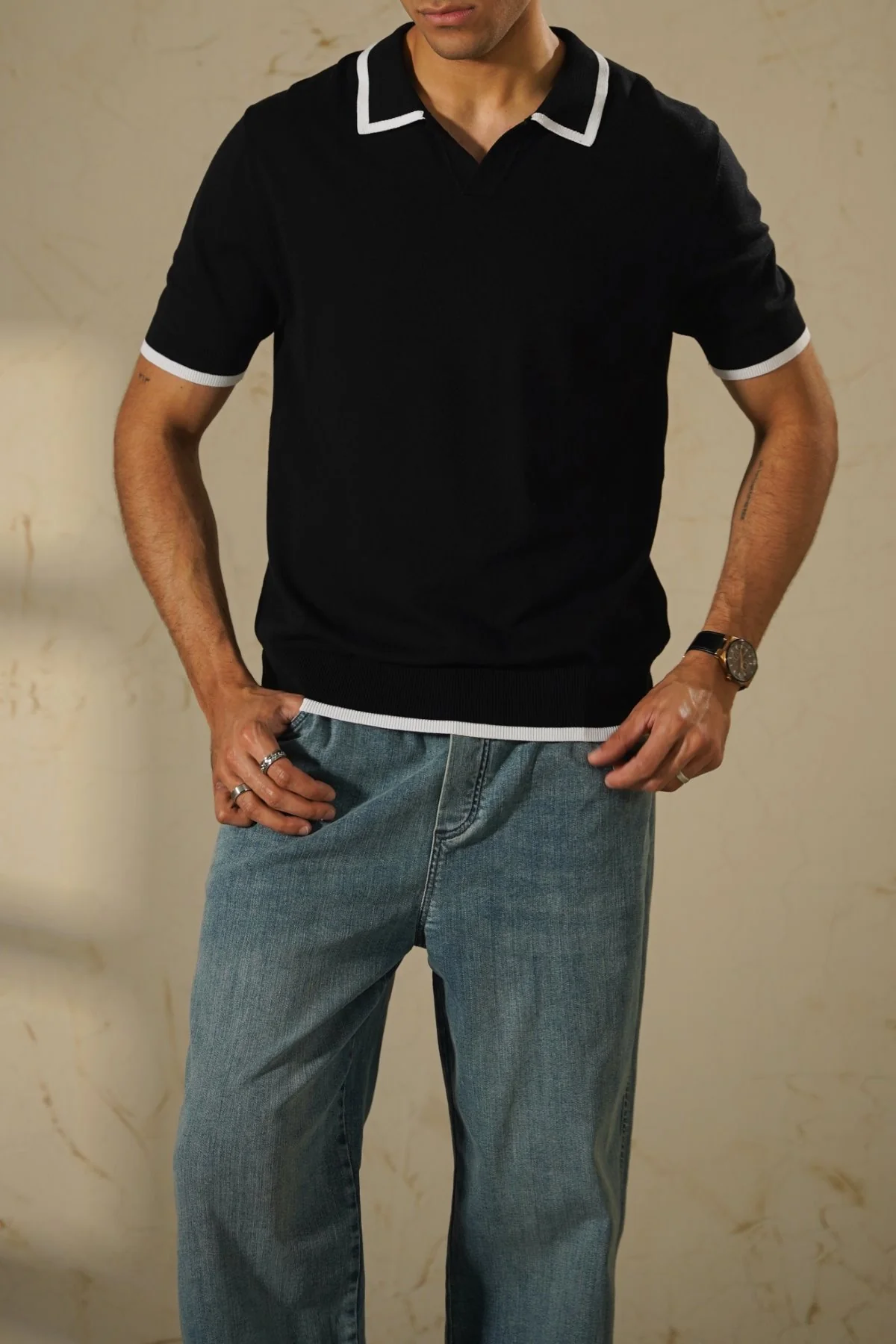 EASY KNIT POLO