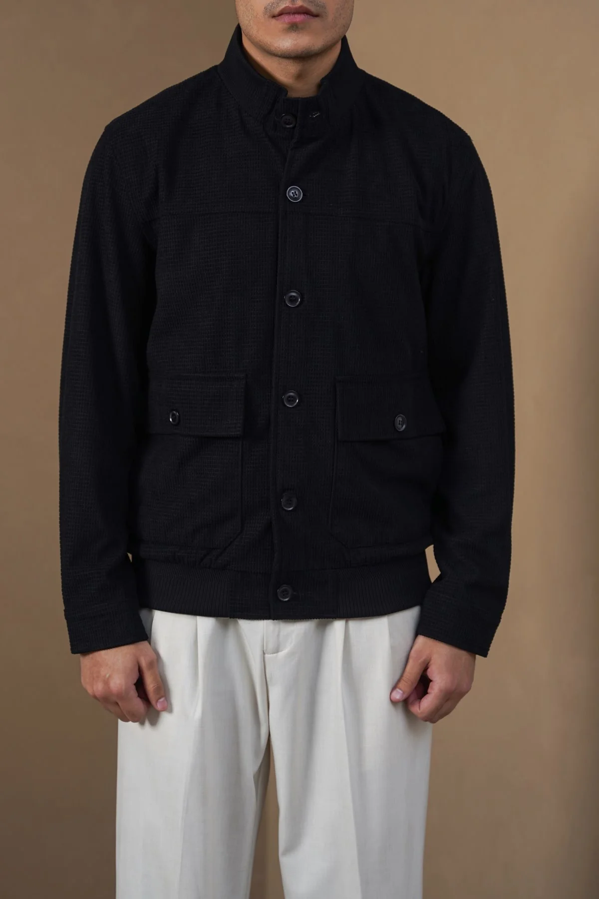 CORDUROY HARRINGTON JACKET