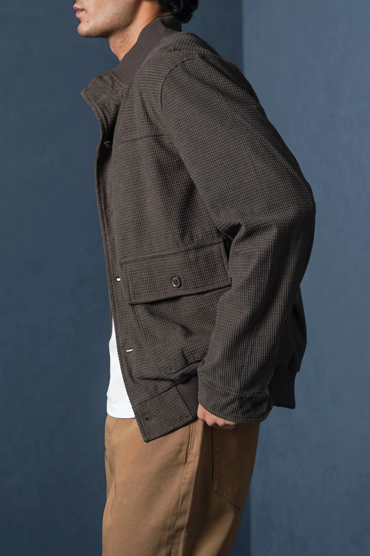CORDUROY HARRINGTON JACKET - Image 8