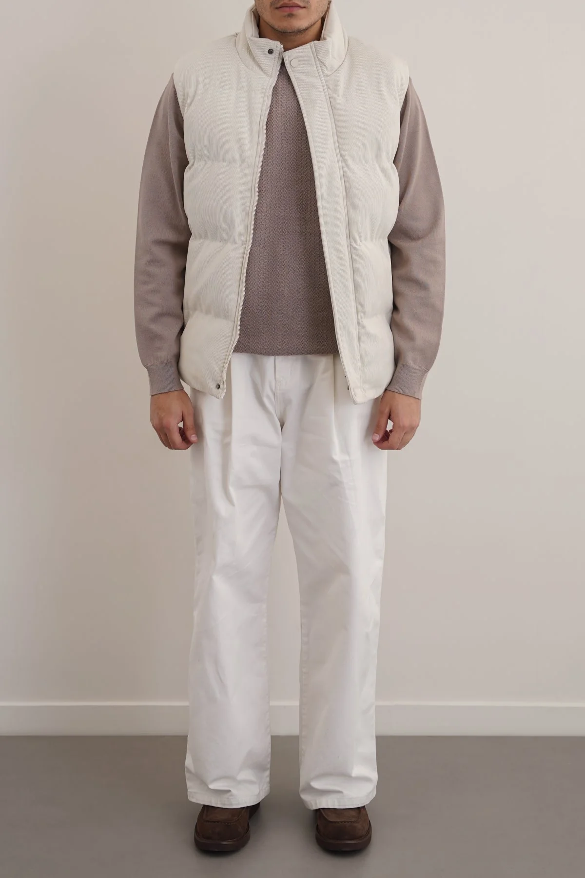CORDUROY PUFFER GILET - Image 6