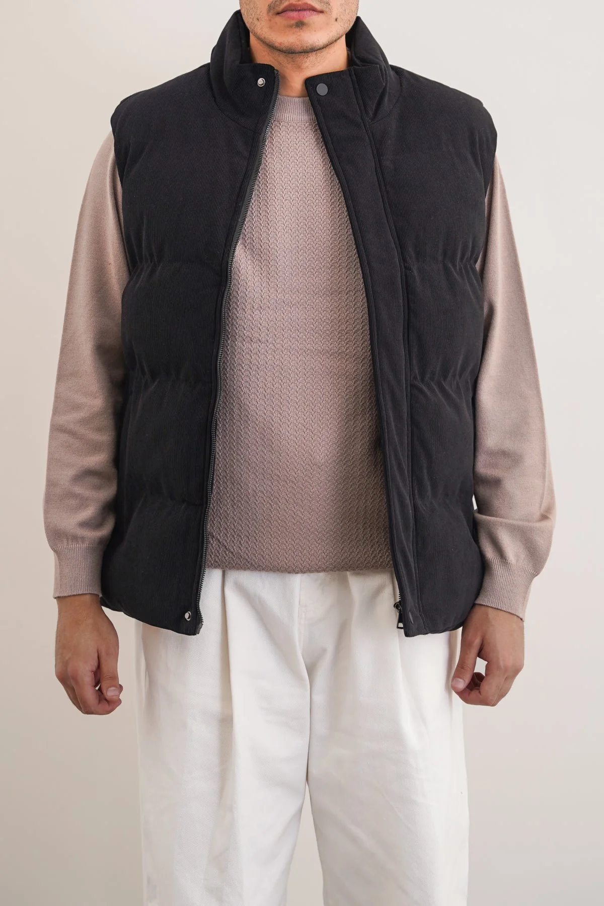CORDUROY PUFFER GILET - Image 7