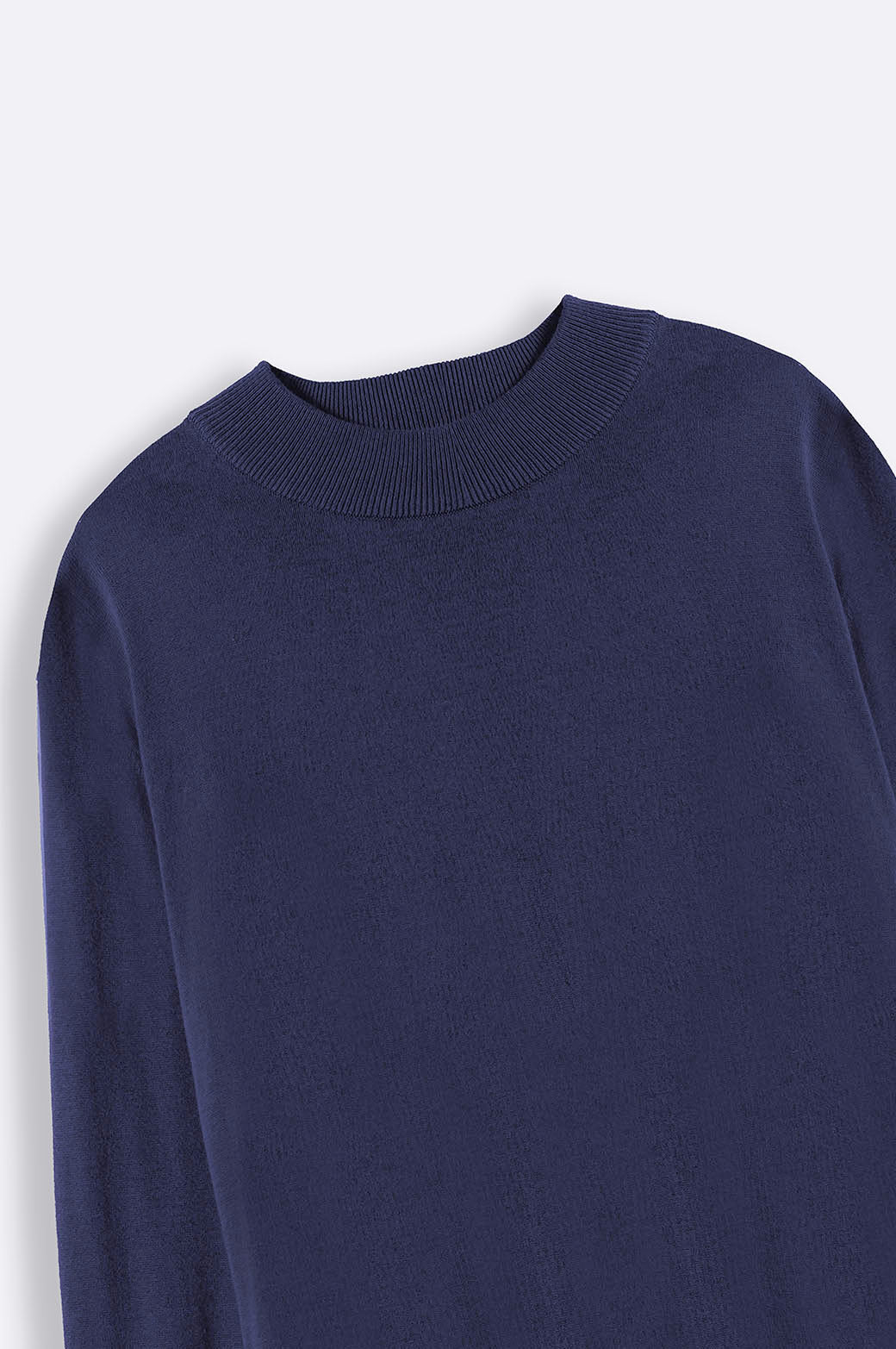 COTTON HIGH-CREW JUMPER - Image 6