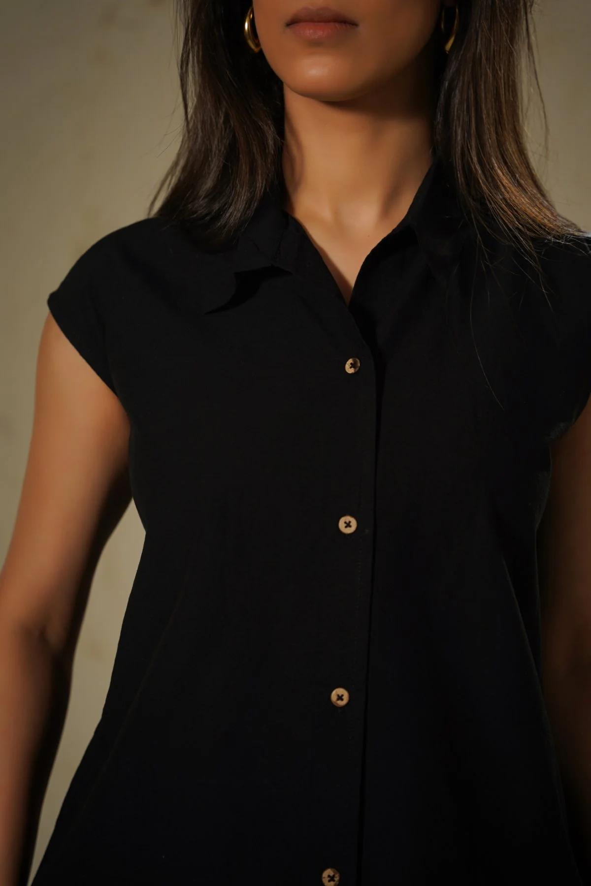 COTTON LINEN SHIRT - Image 2