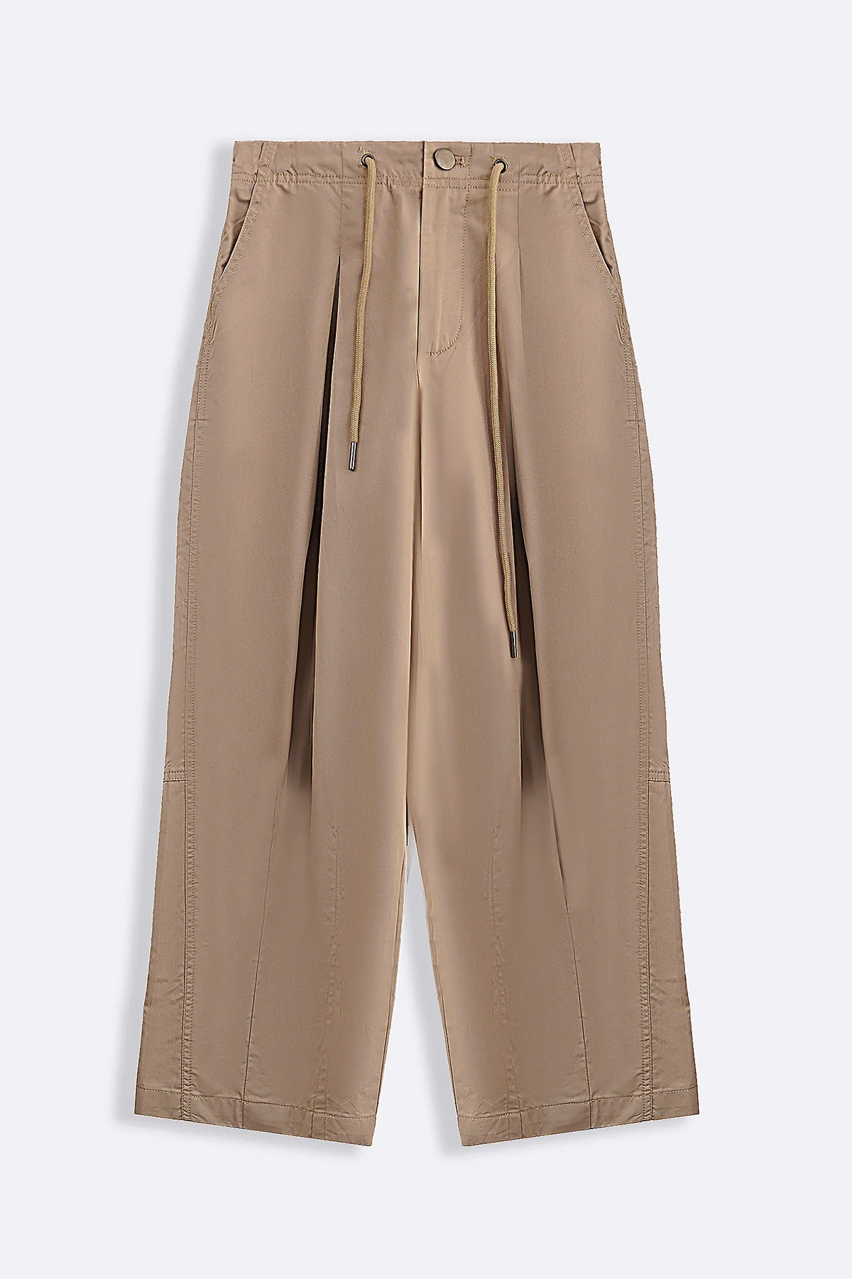 COTTON SLOUCH PANTS