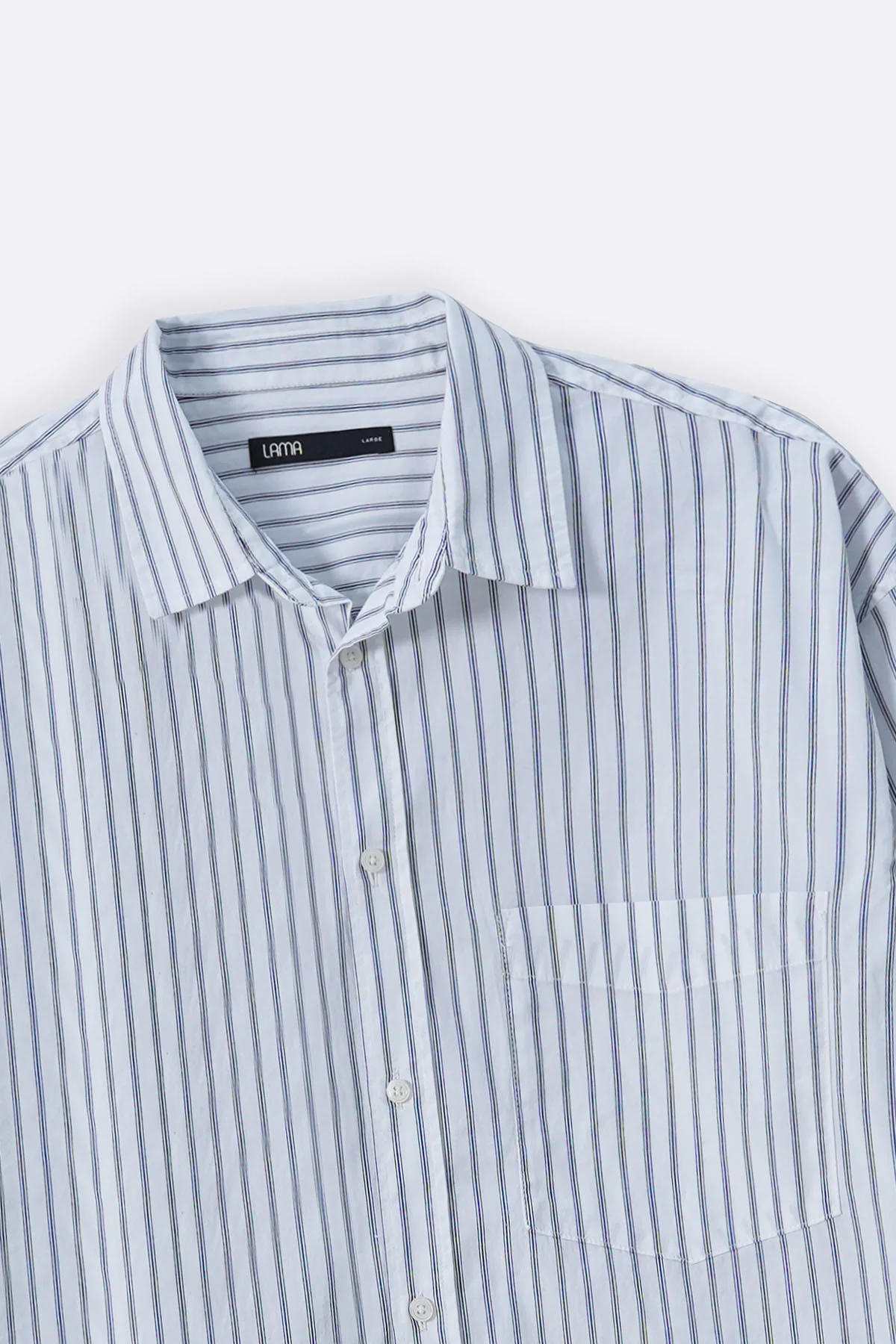 COTTON STRIPED SHIRT - Image 6