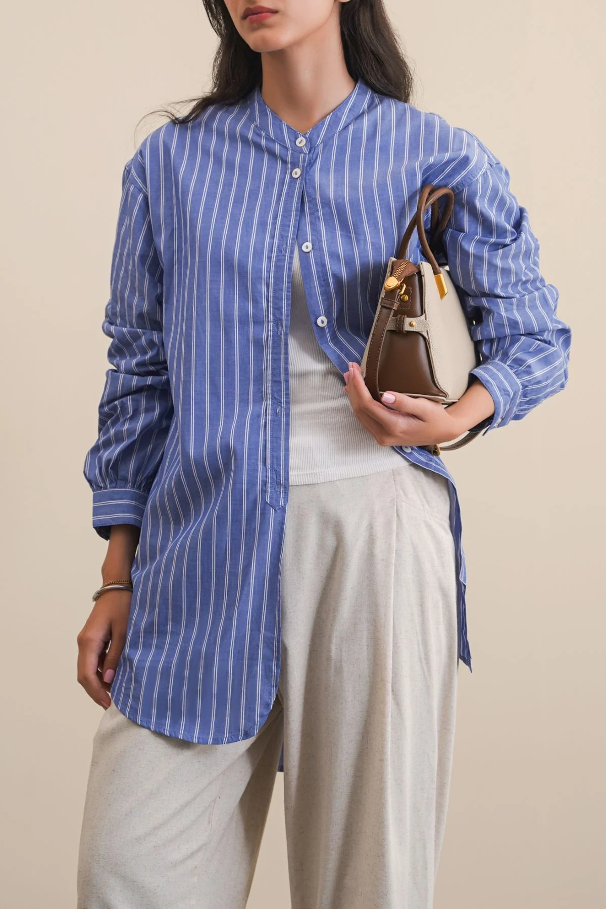 COTTON STRIPED SHIRT