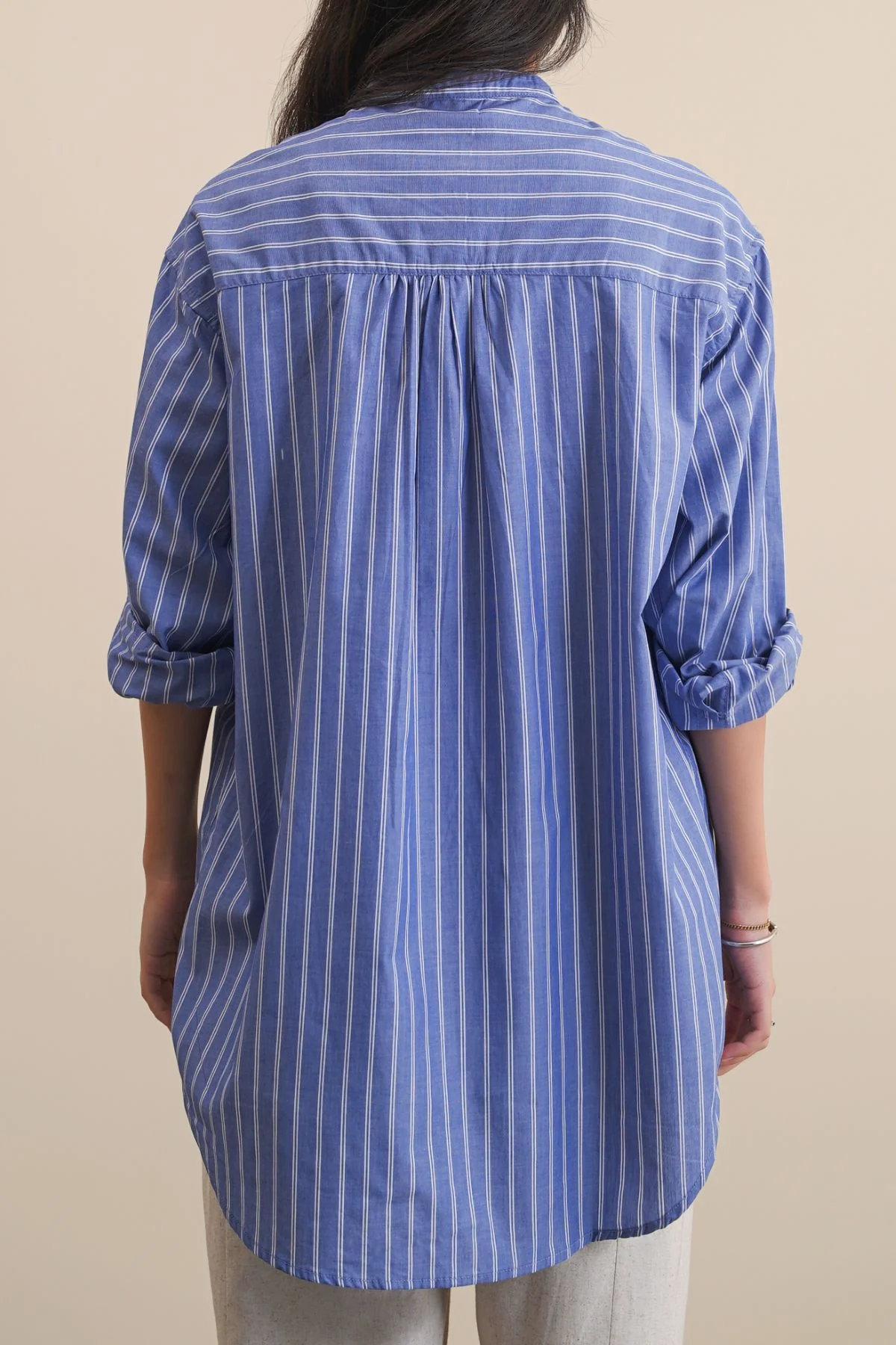 COTTON STRIPED SHIRT - Image 5