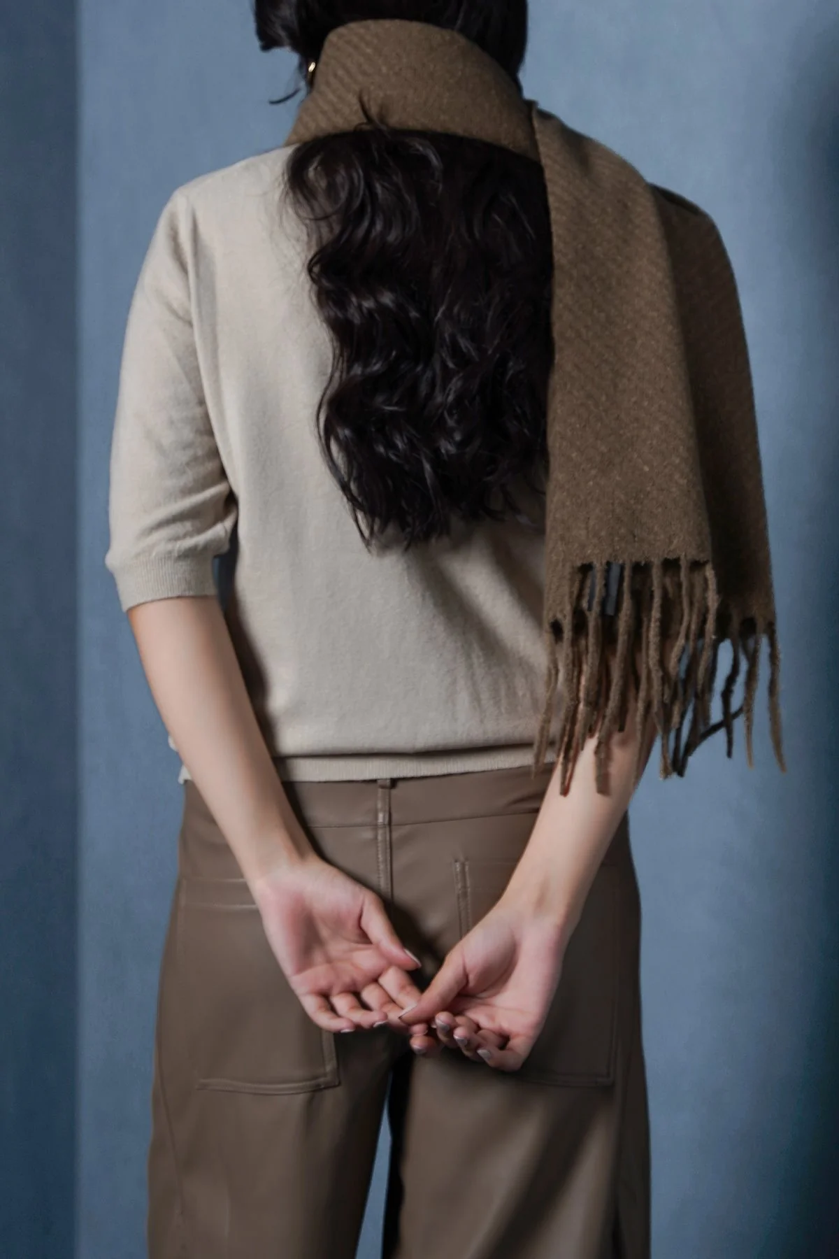 COZY MELANGE SCARF - Image 7