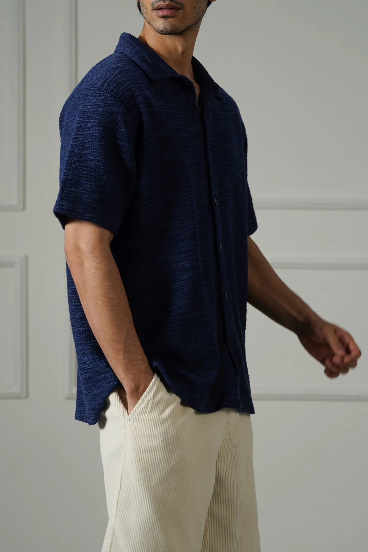CRINKLE TEXTURED SHIRT