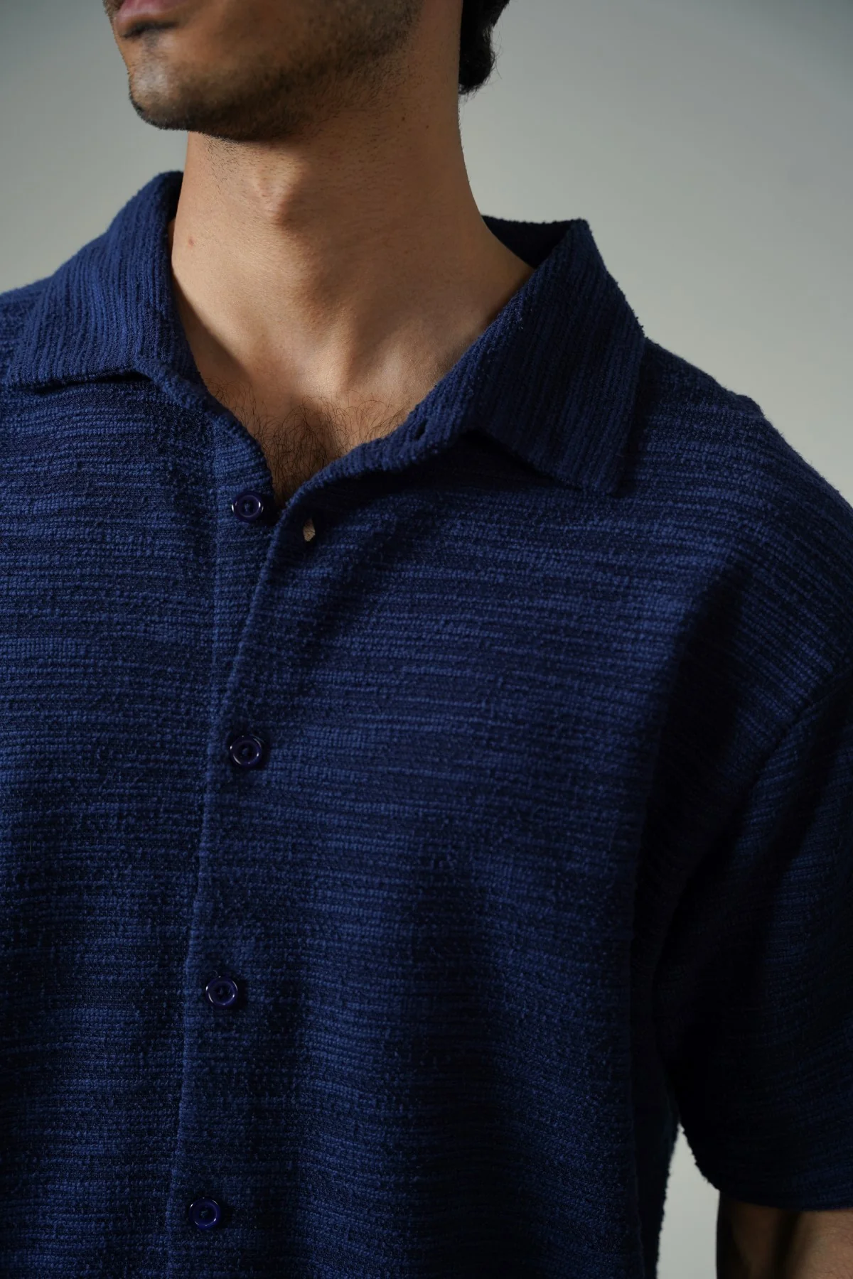 CRINKLE TEXTURED SHIRT - Image 3