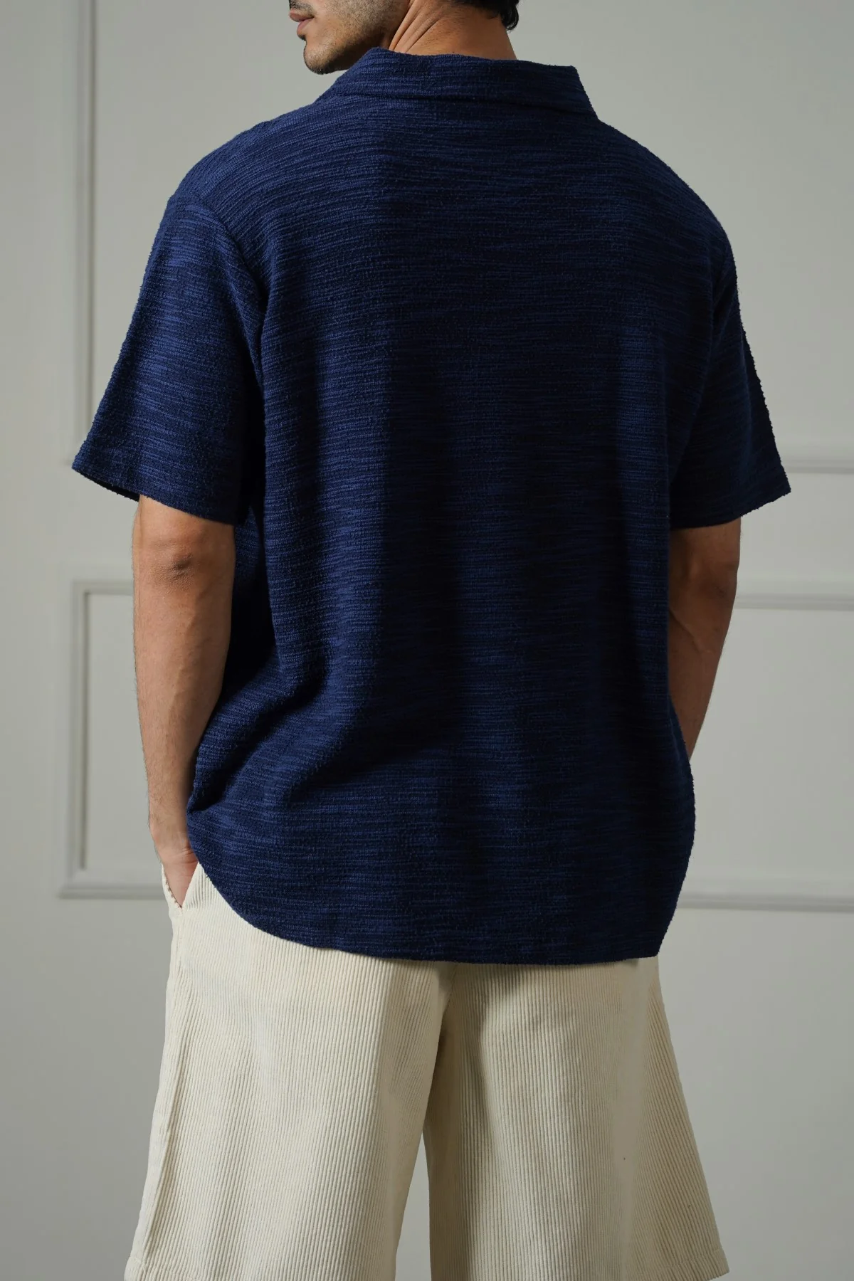 CRINKLE TEXTURED SHIRT - Image 4