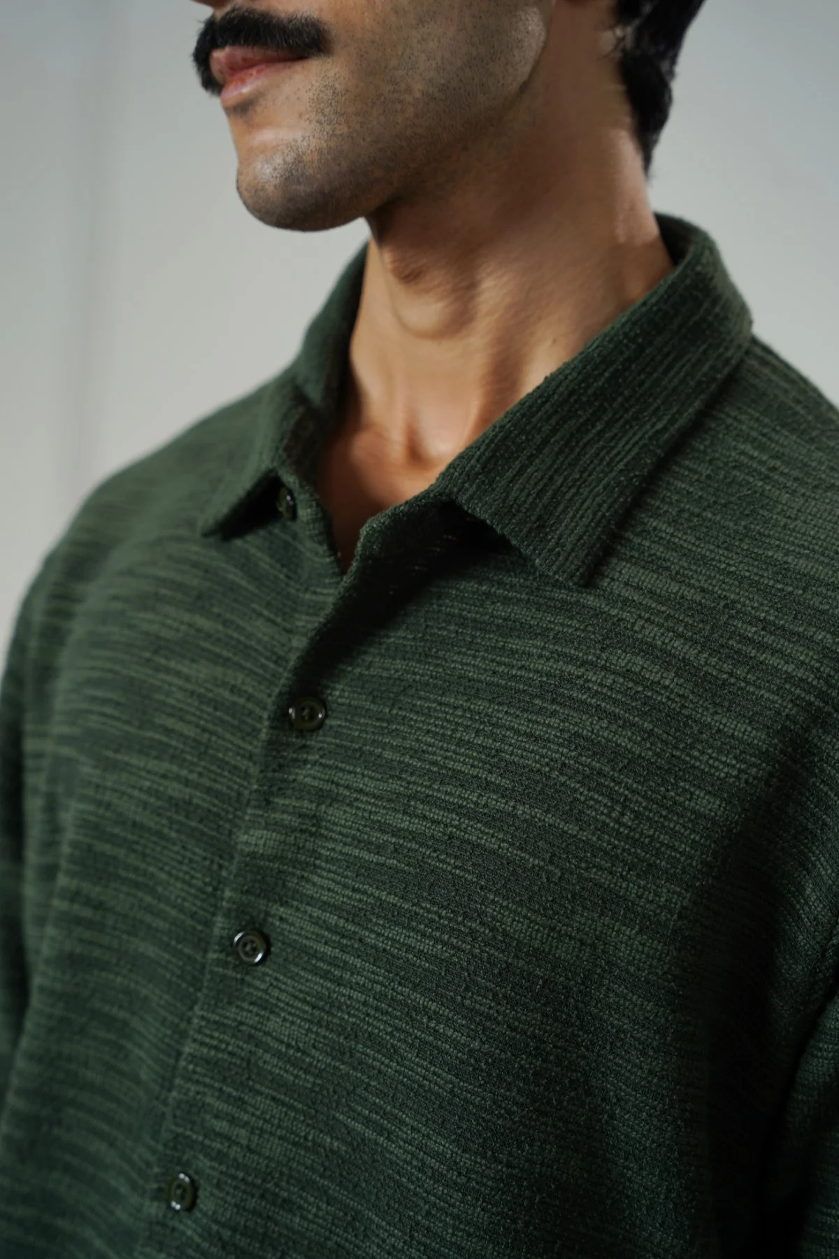CRINKLE TEXTURED SHIRT - Image 4