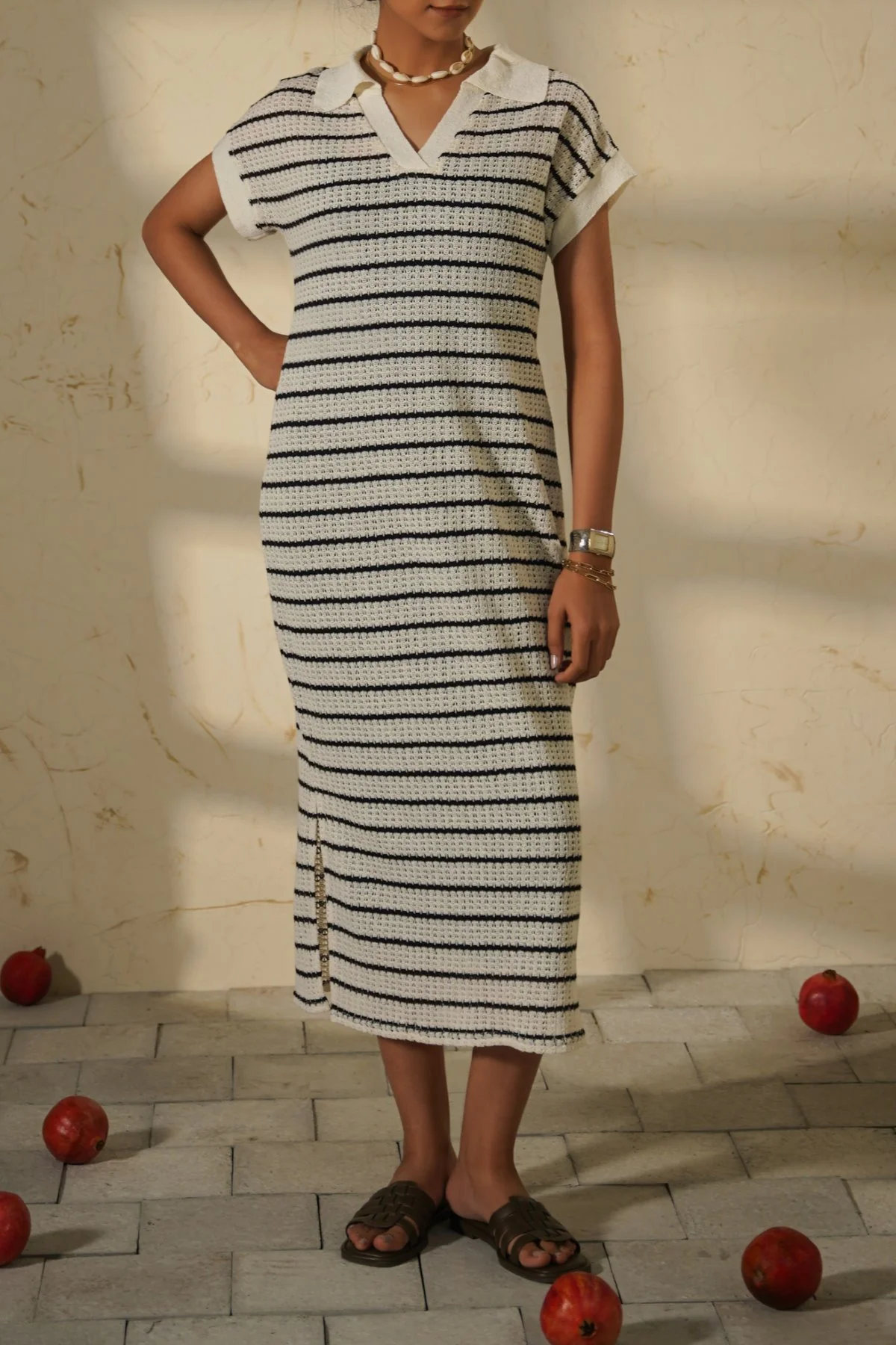 CROCHET COLUMN DRESS - Image 5
