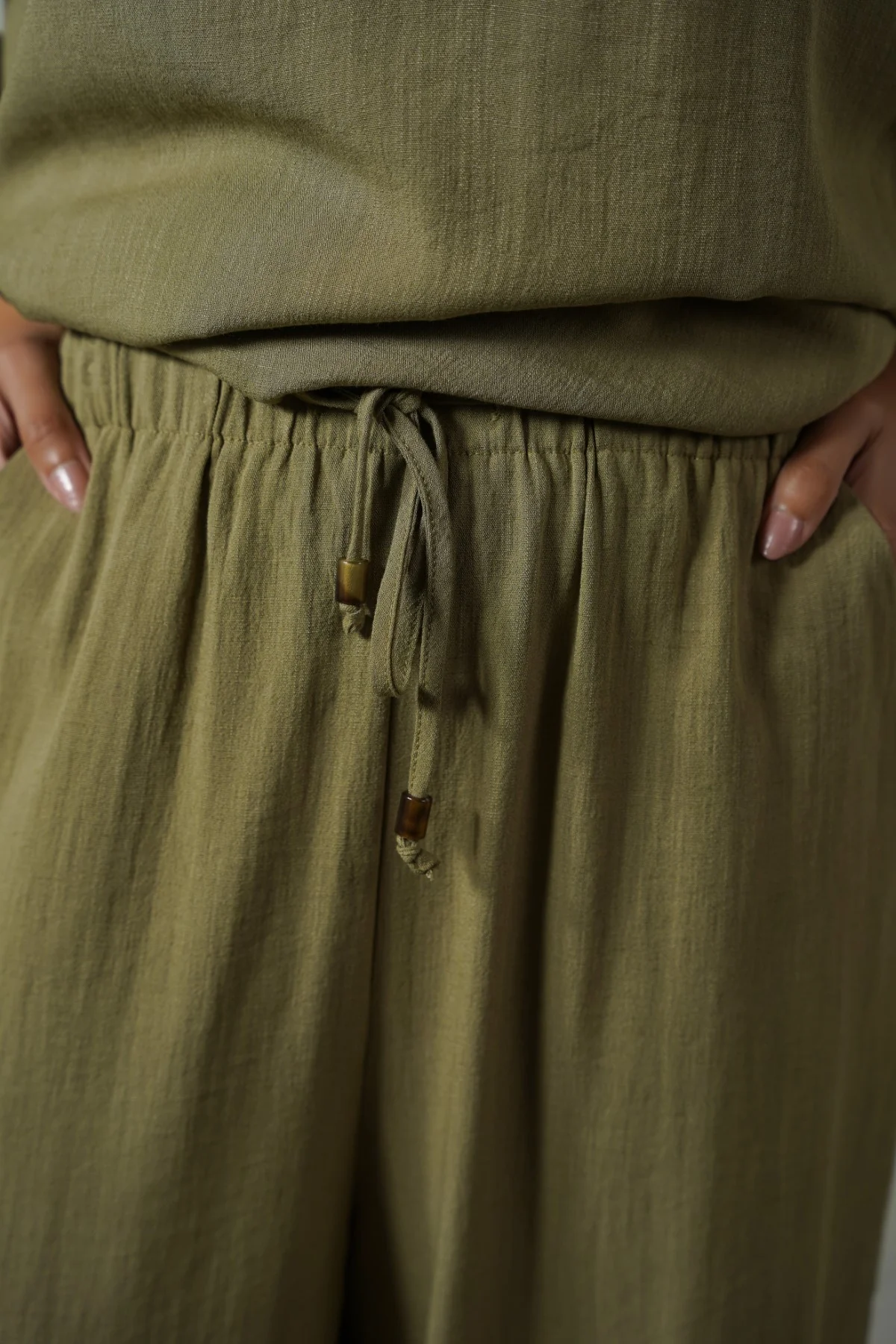 CROPPED SAFARI PANTS - Image 3