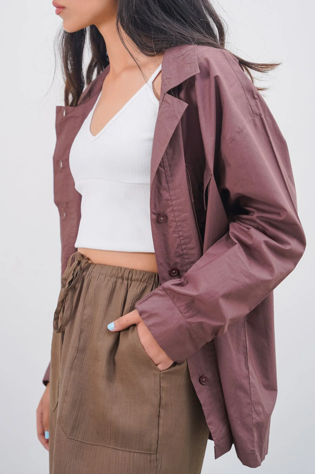 CROPPED STRAPPY CAMI - Image 4