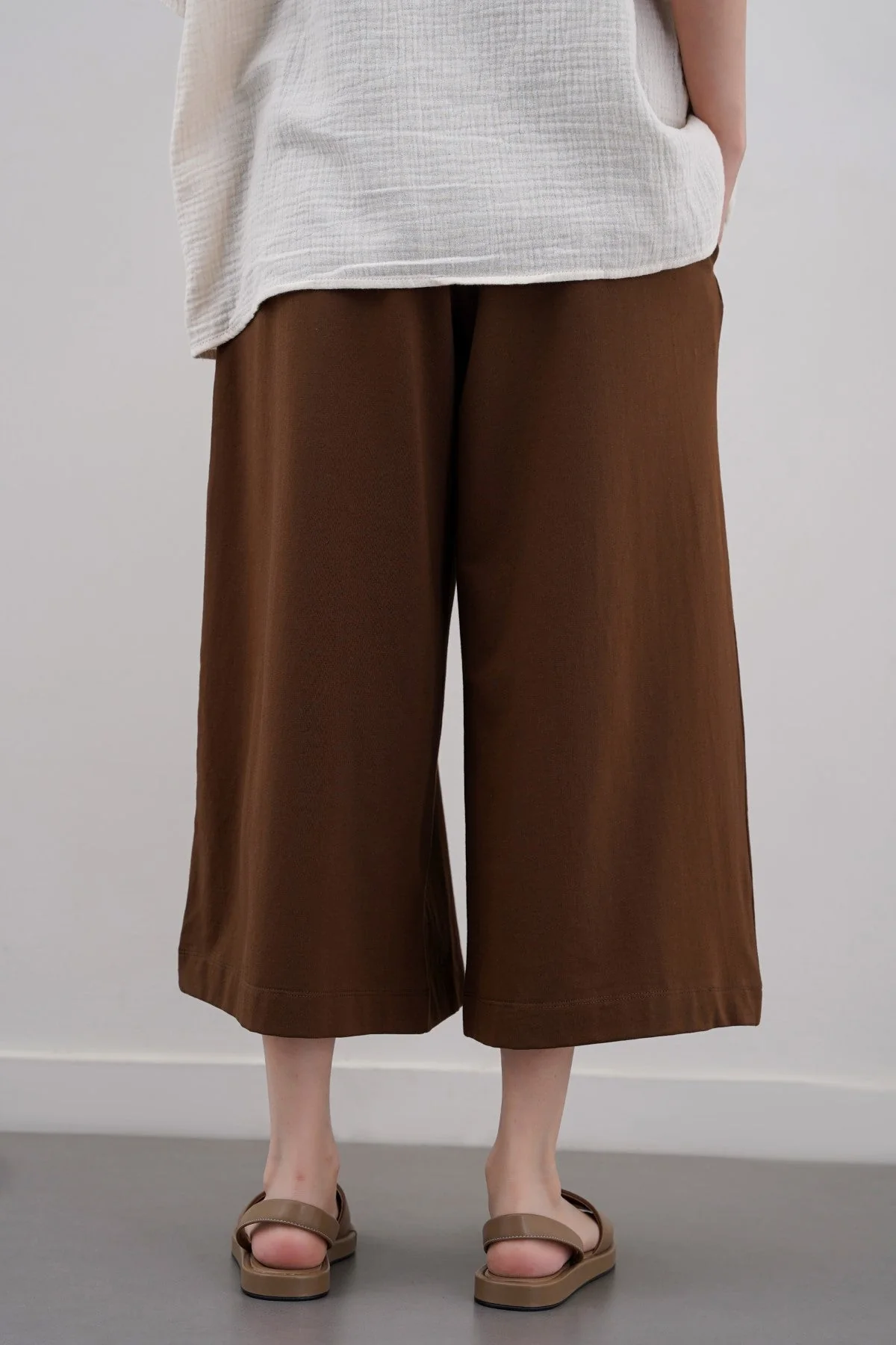 CROPPED WIDE LEG PANTS - Image 5