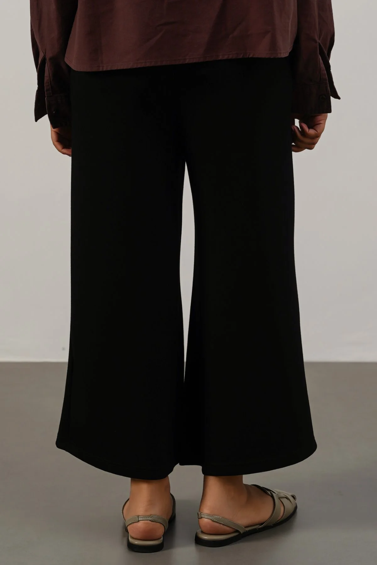 CROPPED WIDE-LEG PANTS - Image 5