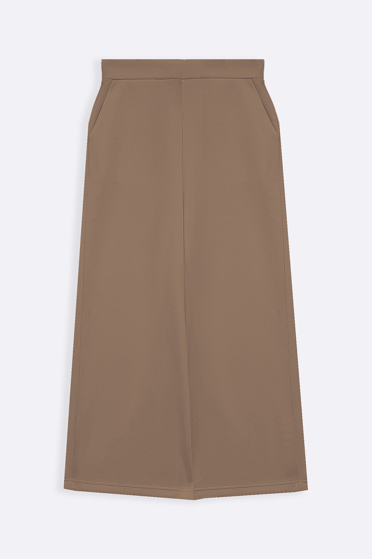 CROPPED WIDE-LEG PANTS