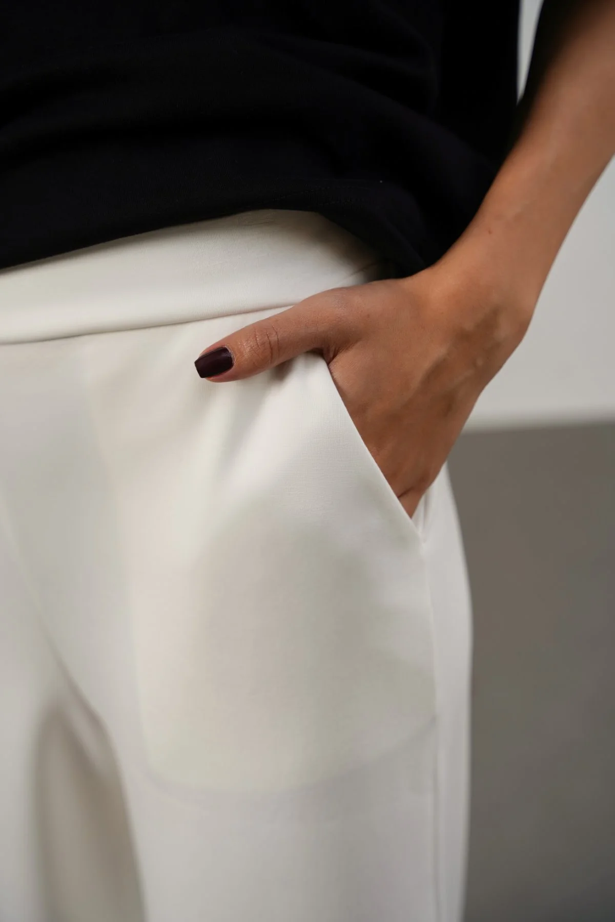 CROPPED WIDE-LEG PANTS - Image 3