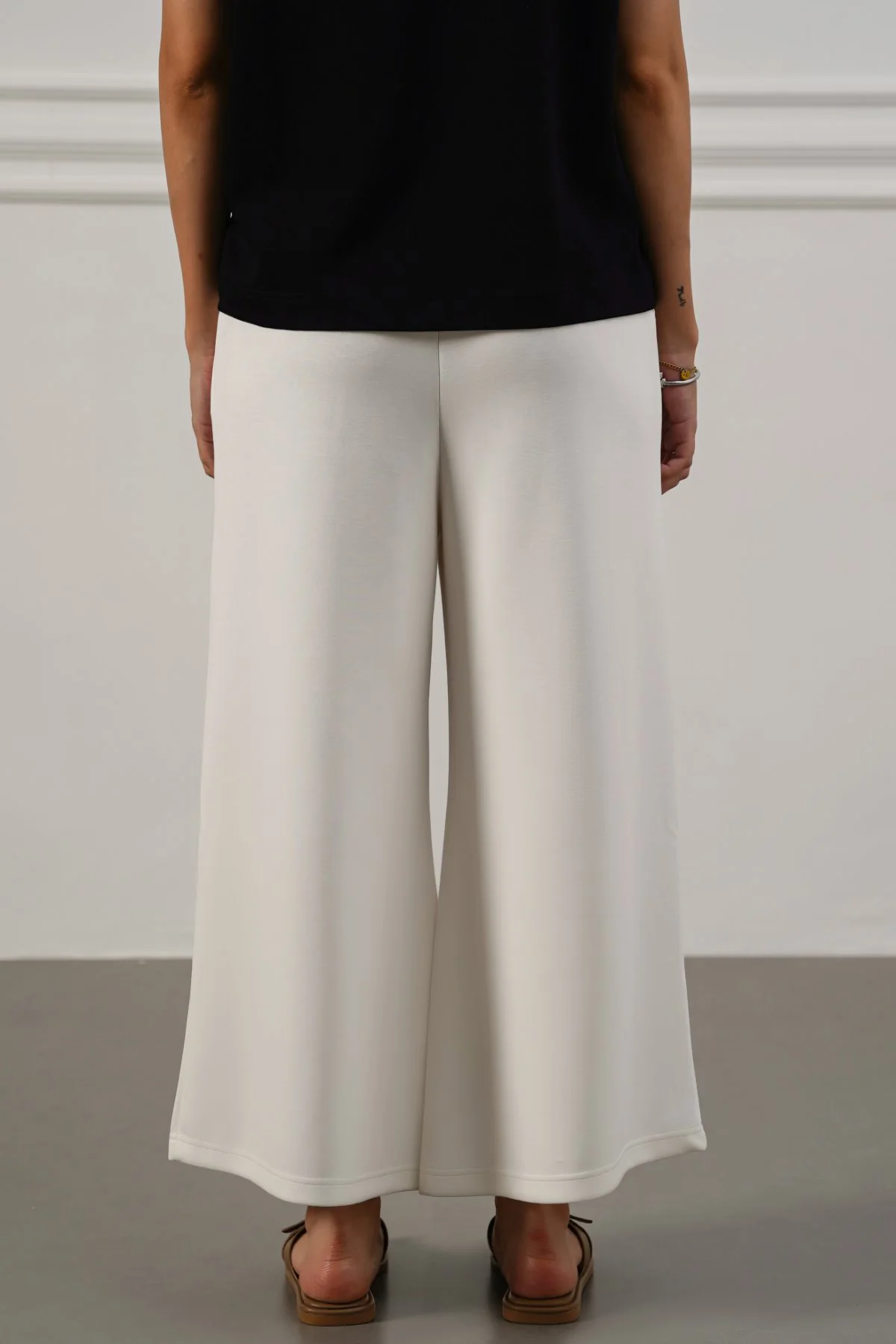 CROPPED WIDE-LEG PANTS - Image 5