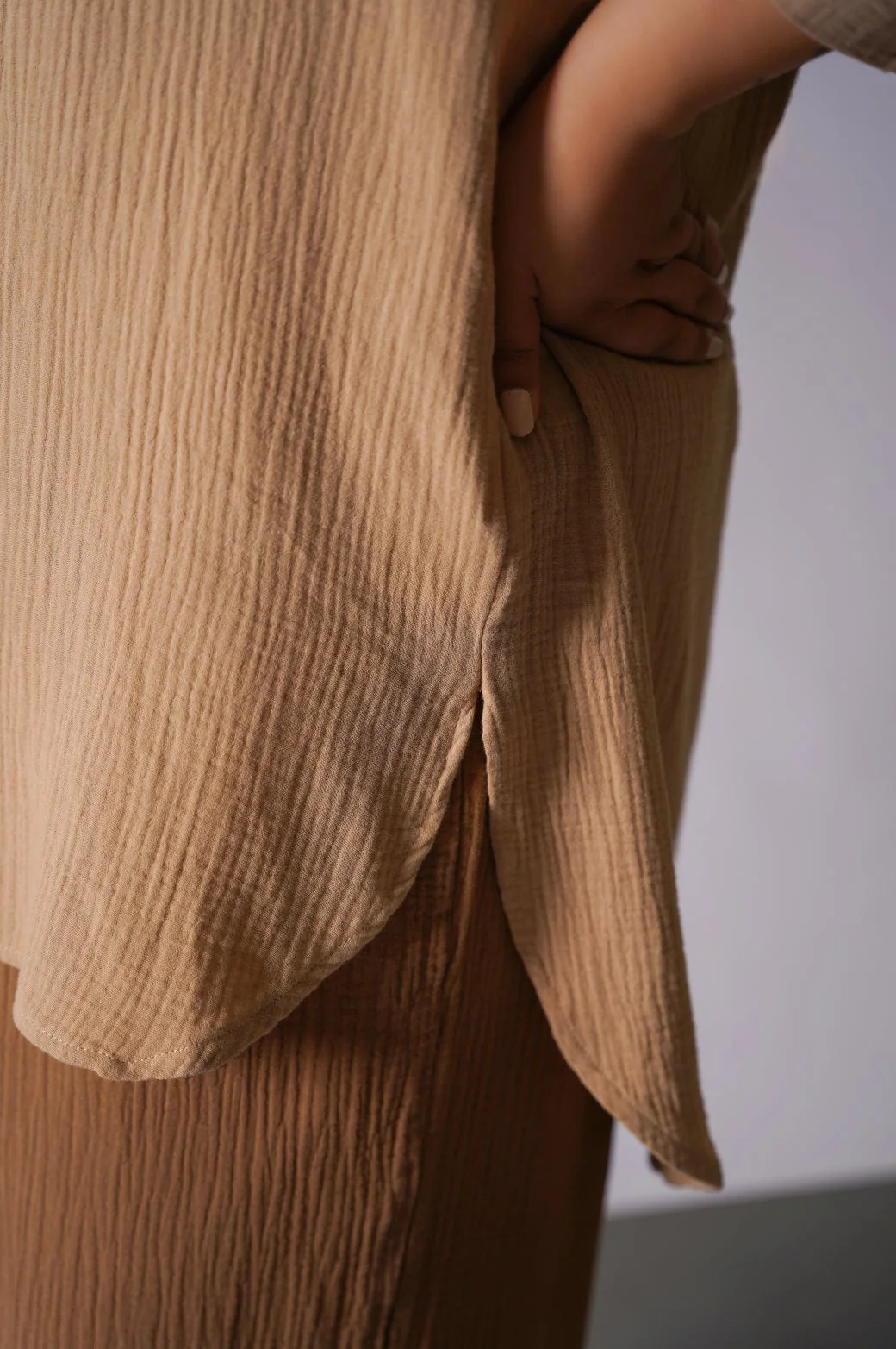 CURVE MUSLIN SHIRT - Image 3