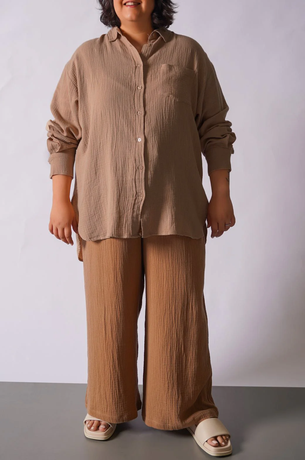 CURVE MUSLIN SHIRT - Image 4
