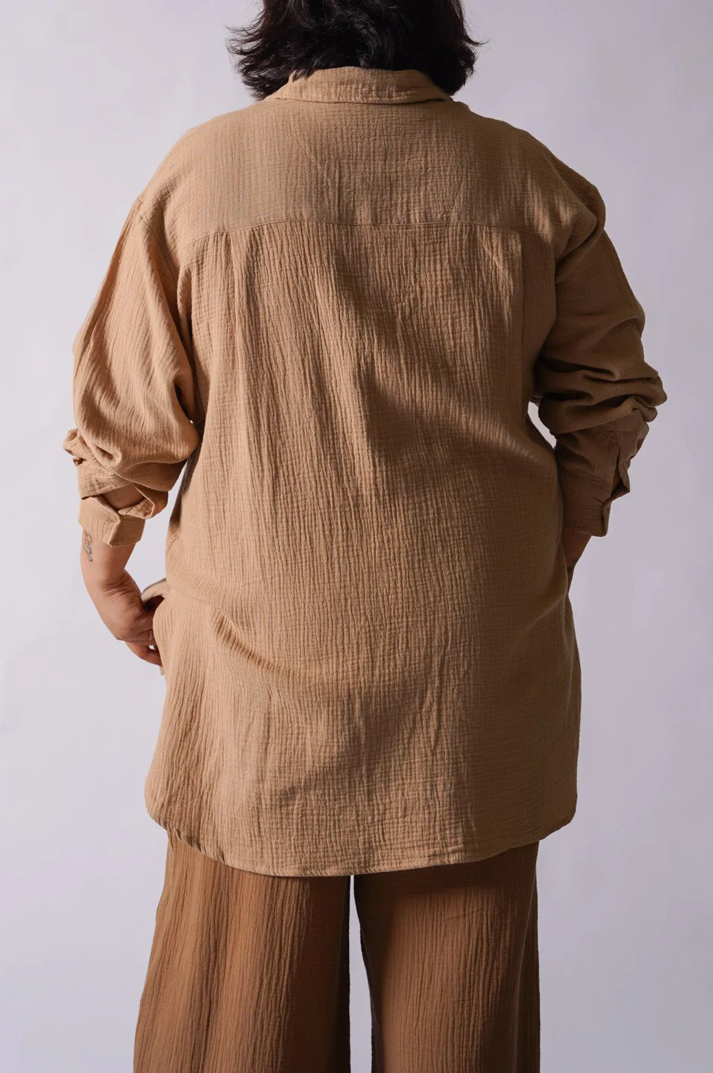 CURVE MUSLIN SHIRT - Image 5