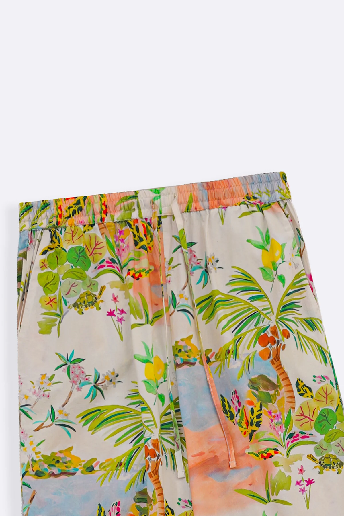 CURVED HEM ALOHA CULOTTES - Image 6