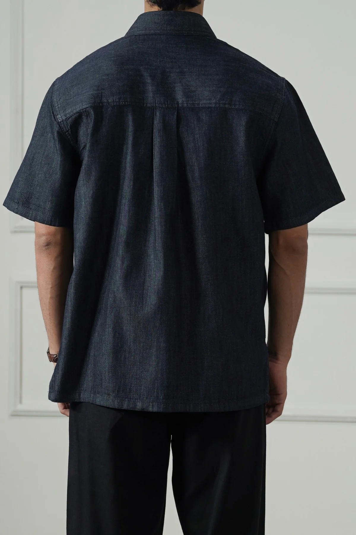 DARK DENIM SHIRT - Image 5