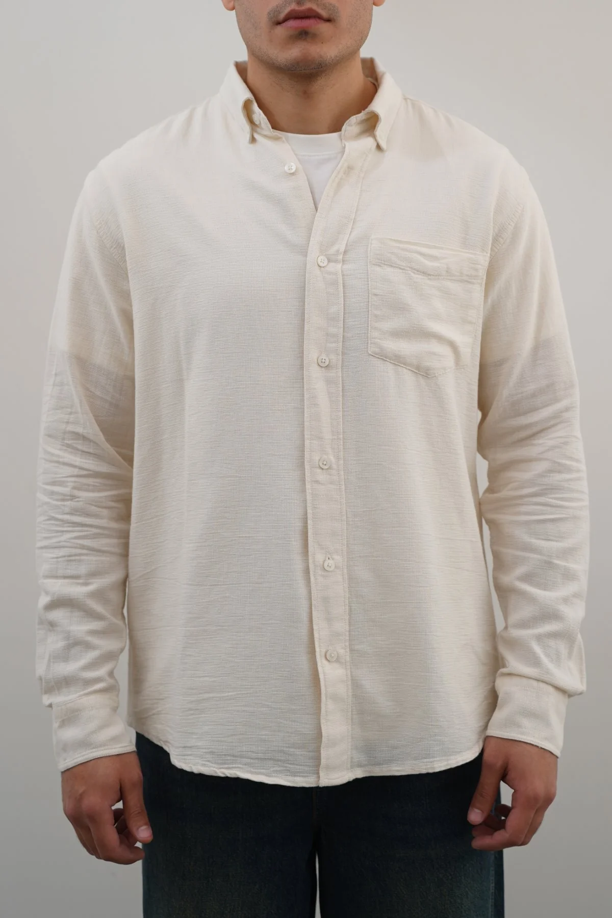 COTTON DOBBY SHIRT