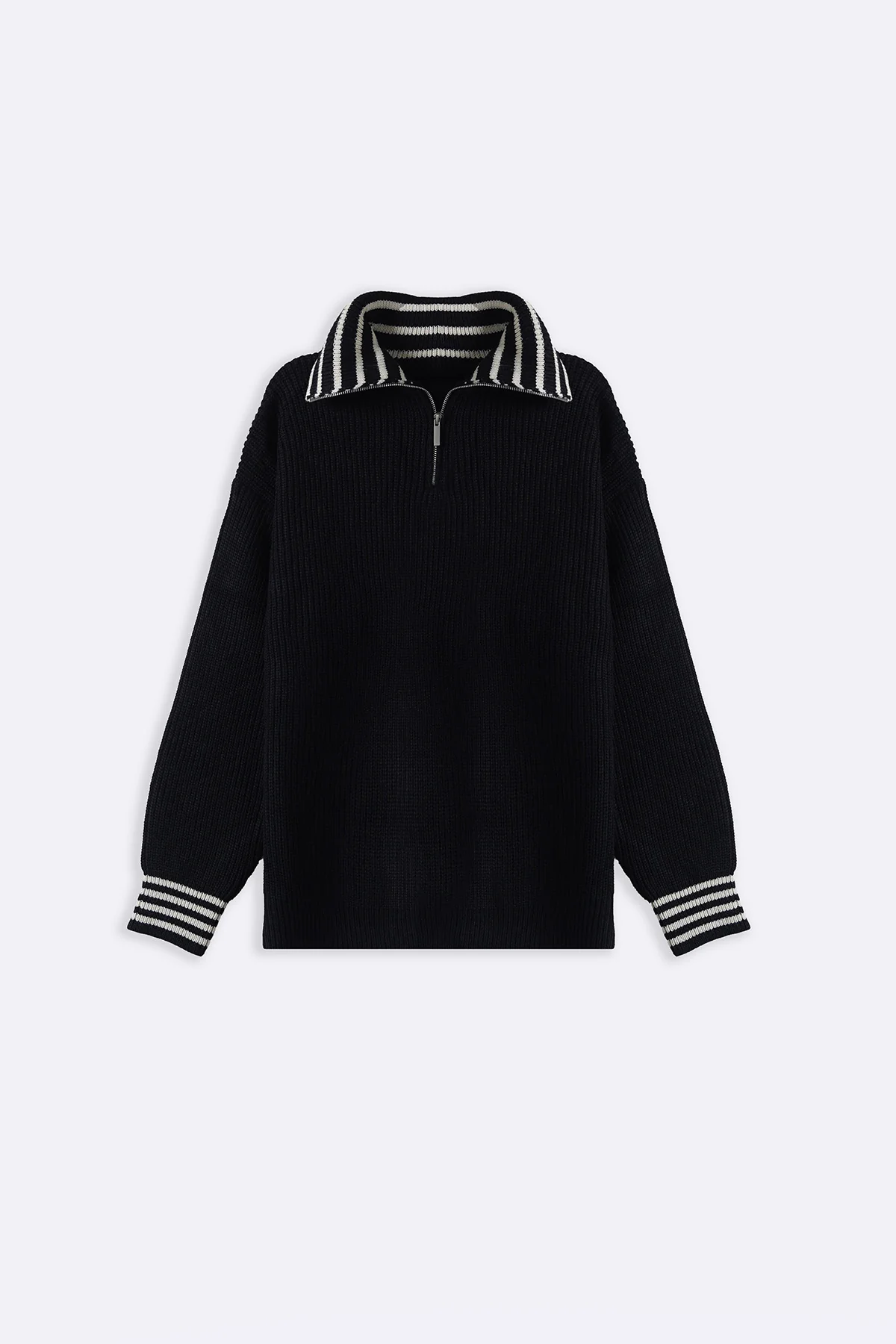 EASY MOCK-NECK PULLOVER - Image 7