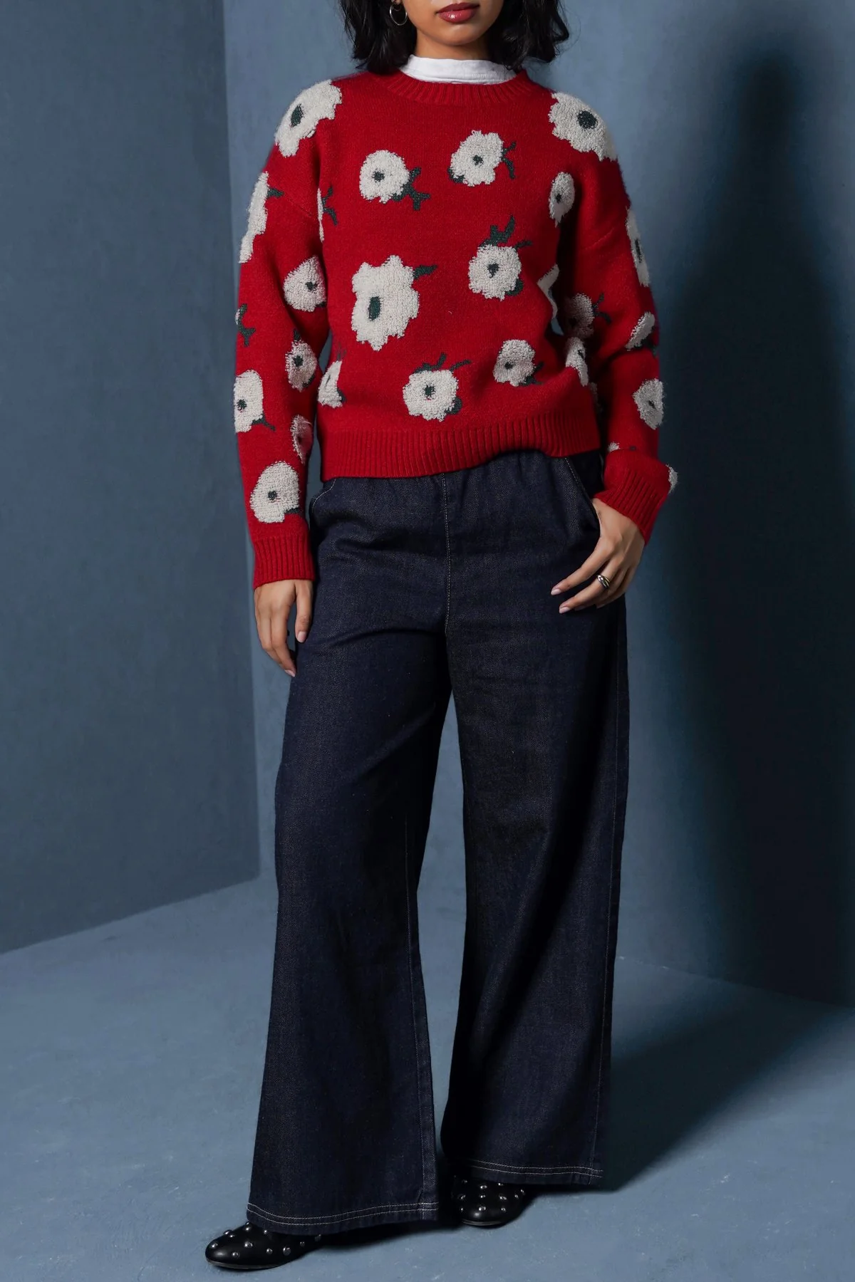 EASY WIDE LEG JEANS - Image 3