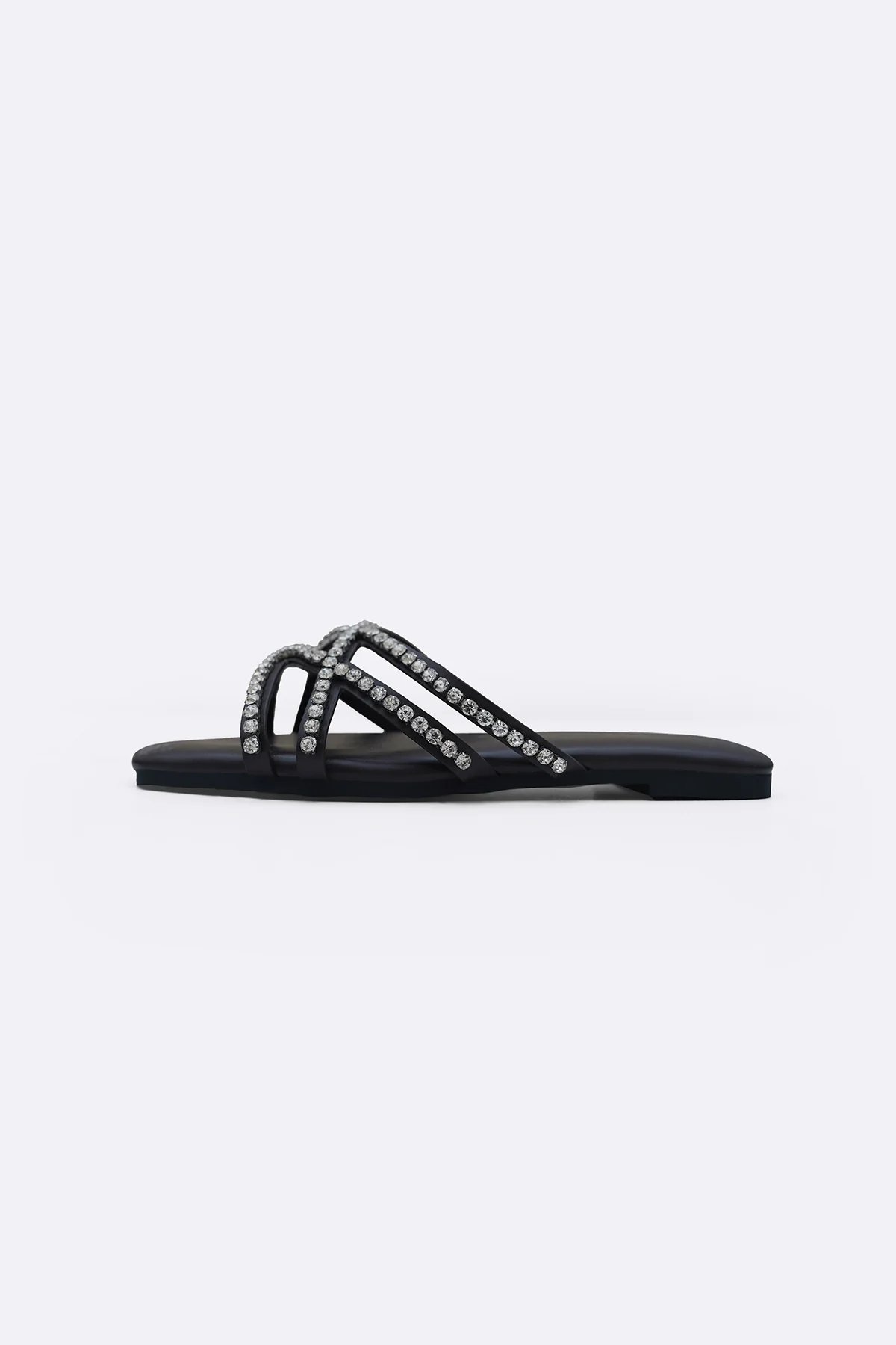 VIOLA STUDDED SLIDES