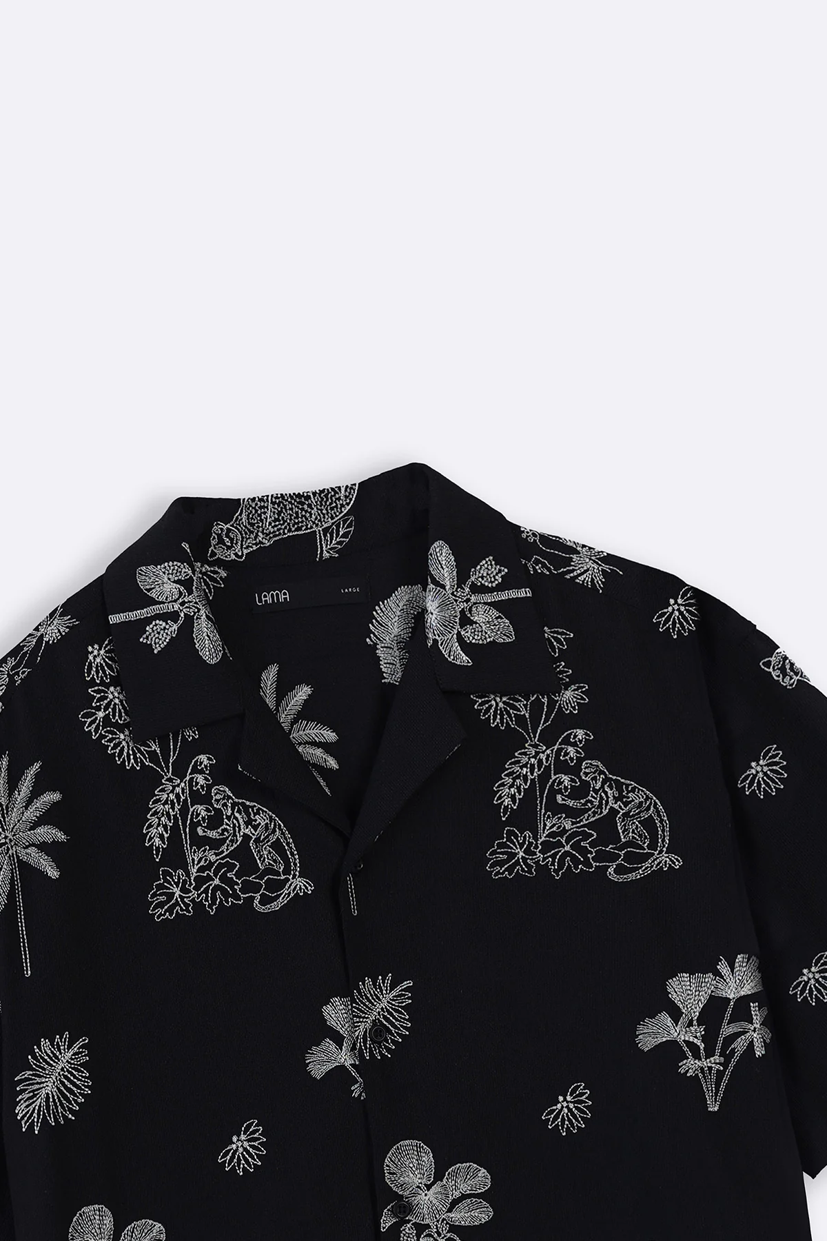 EMBROIDERED DOBBY SHIRT - Image 8