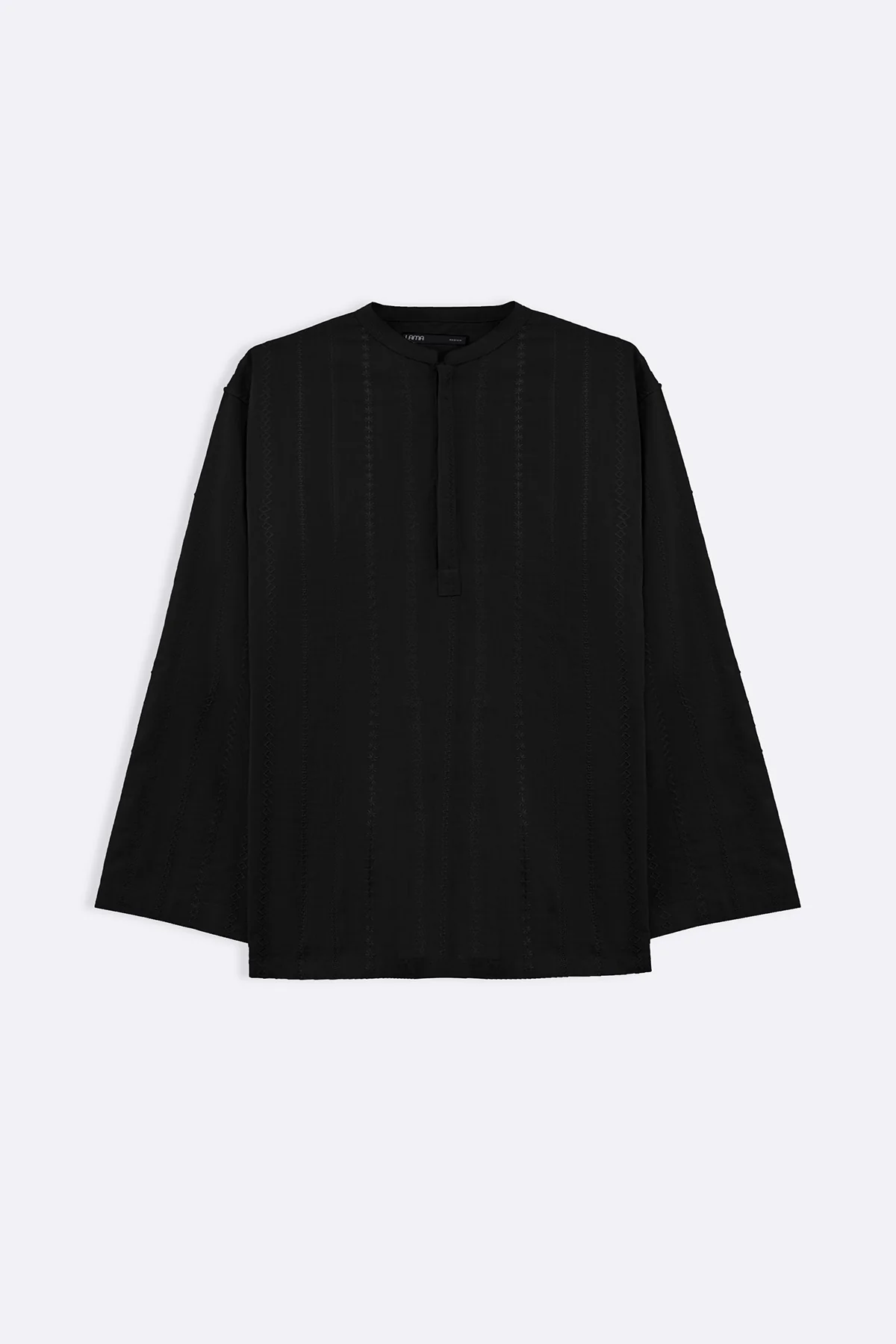 EMBROIDERED HALF PLACKET SHIRT - Image 2