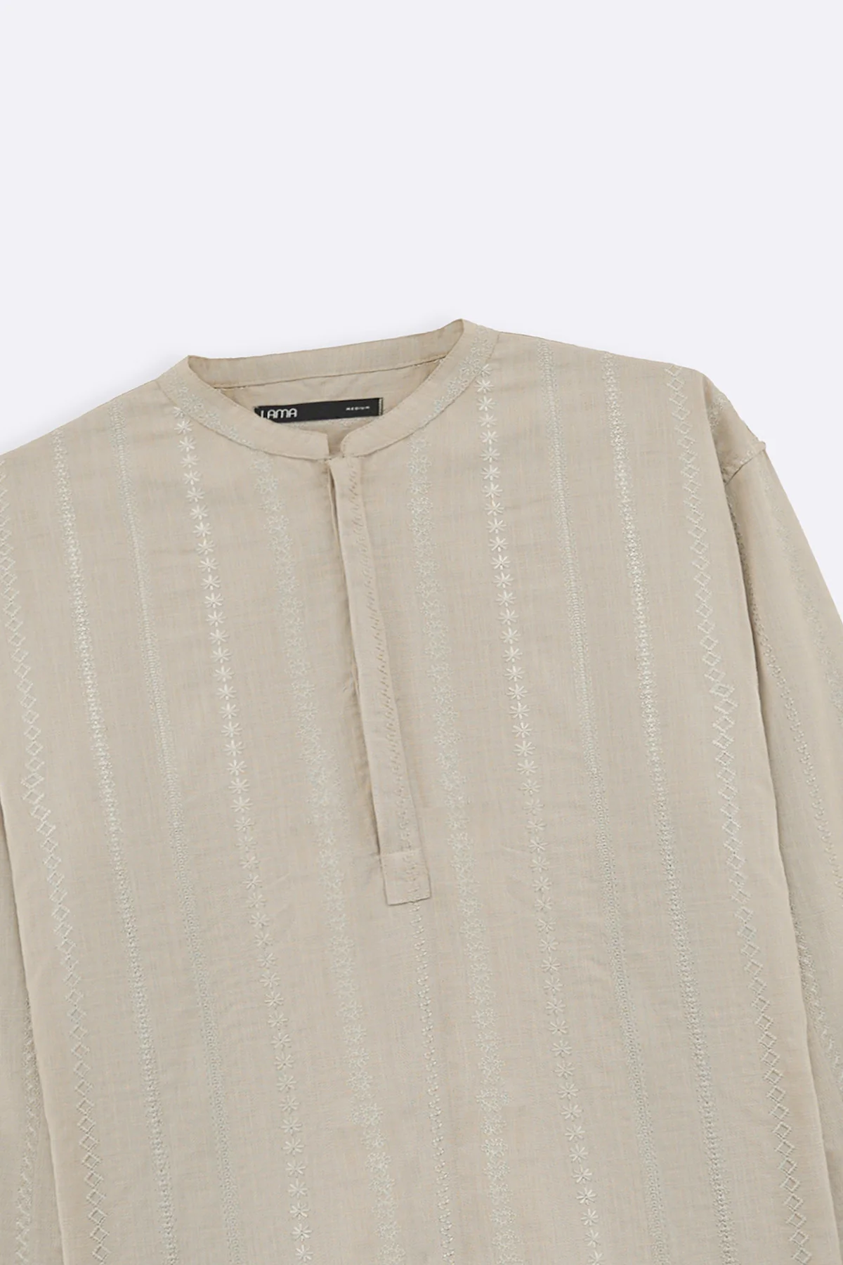 EMBROIDERED HALF PLACKET SHIRT - Image 7