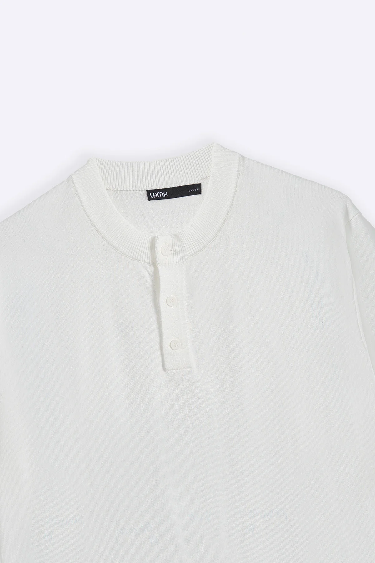 SOFT KNIT HENLEY SHIRT - Image 4